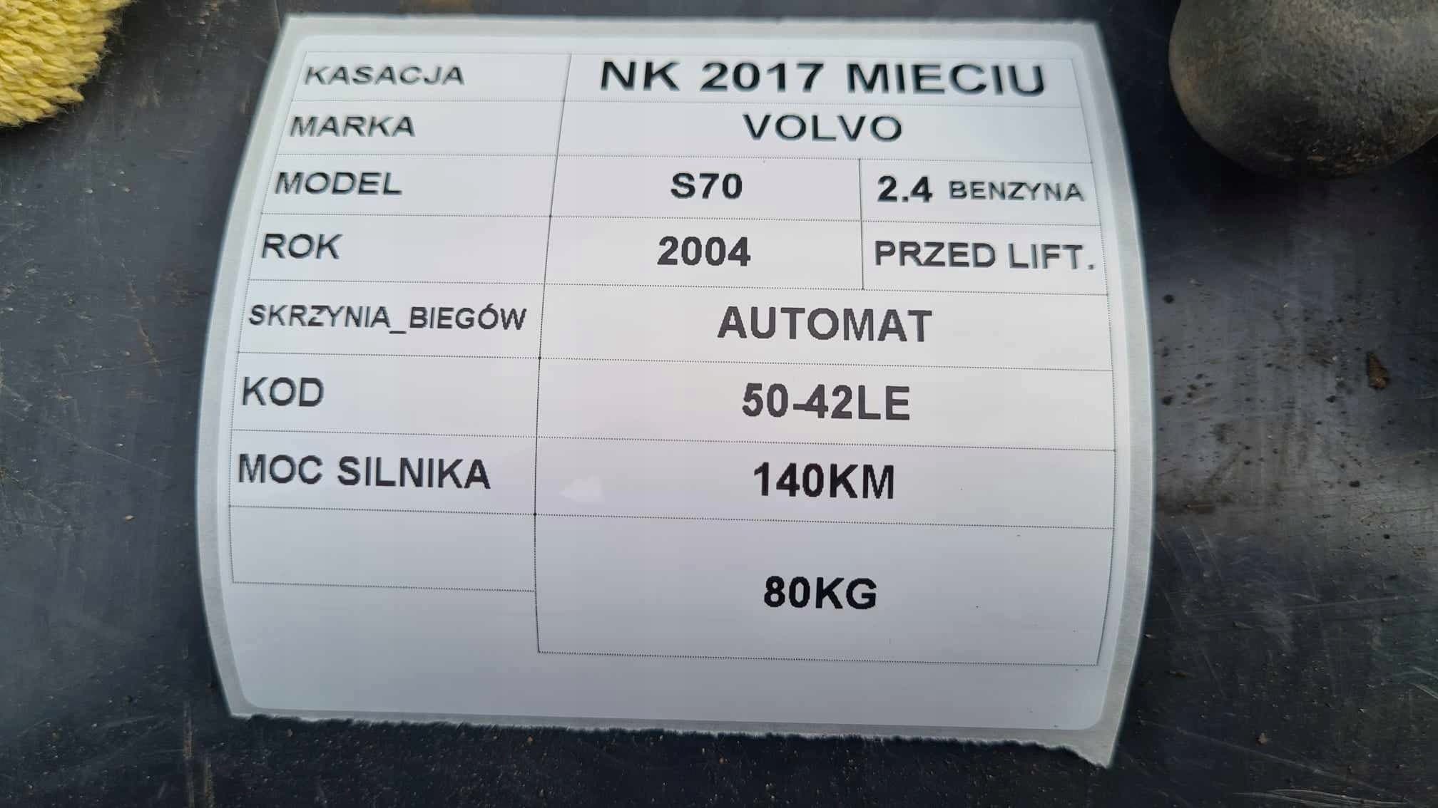 Caja de Cambios Automática Volvo V40 y S40 50-42LE usado 7
