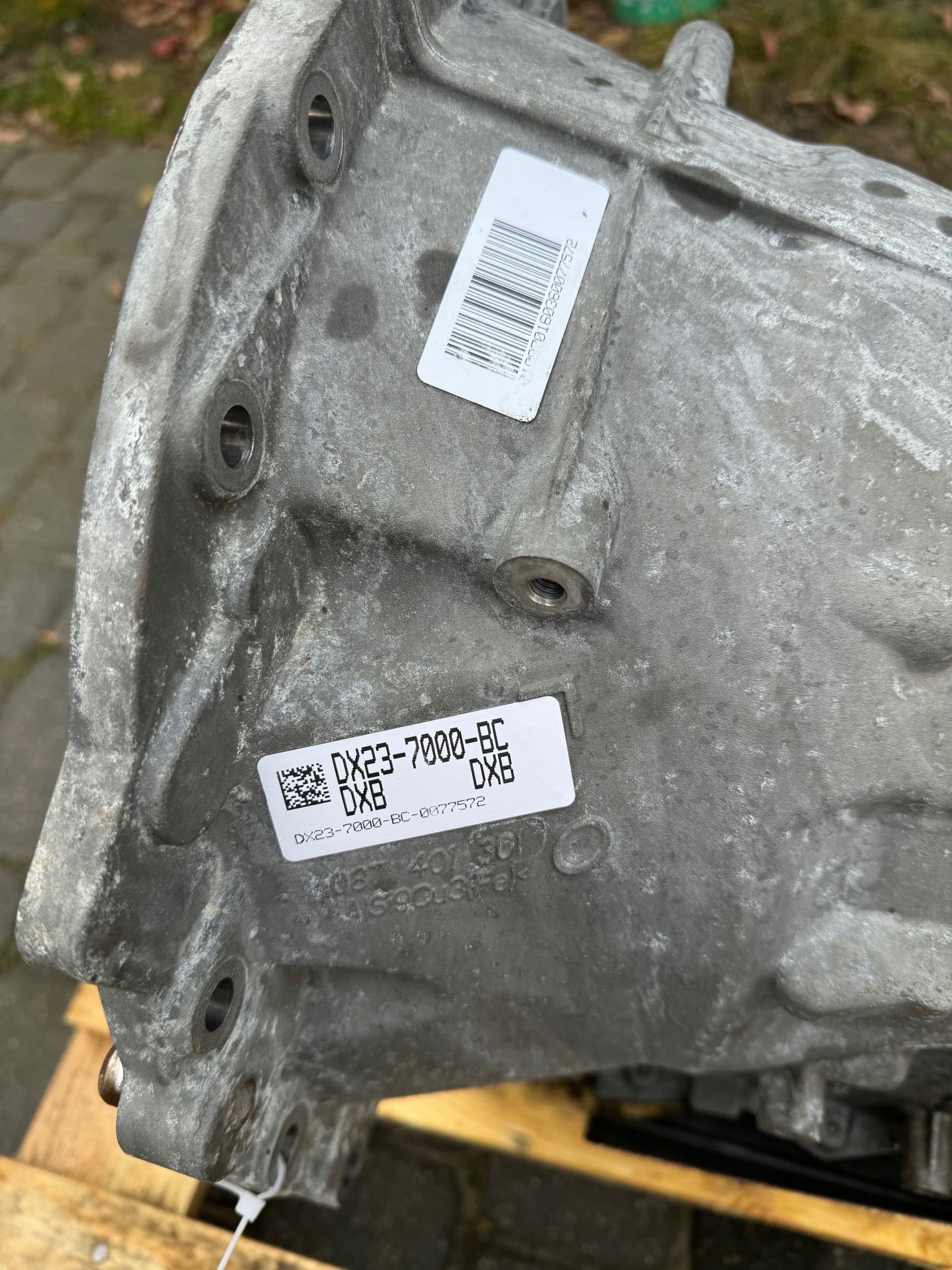 Caja de transmisión automática Jaguar XF Xfr DX23-7000-BC usado 5