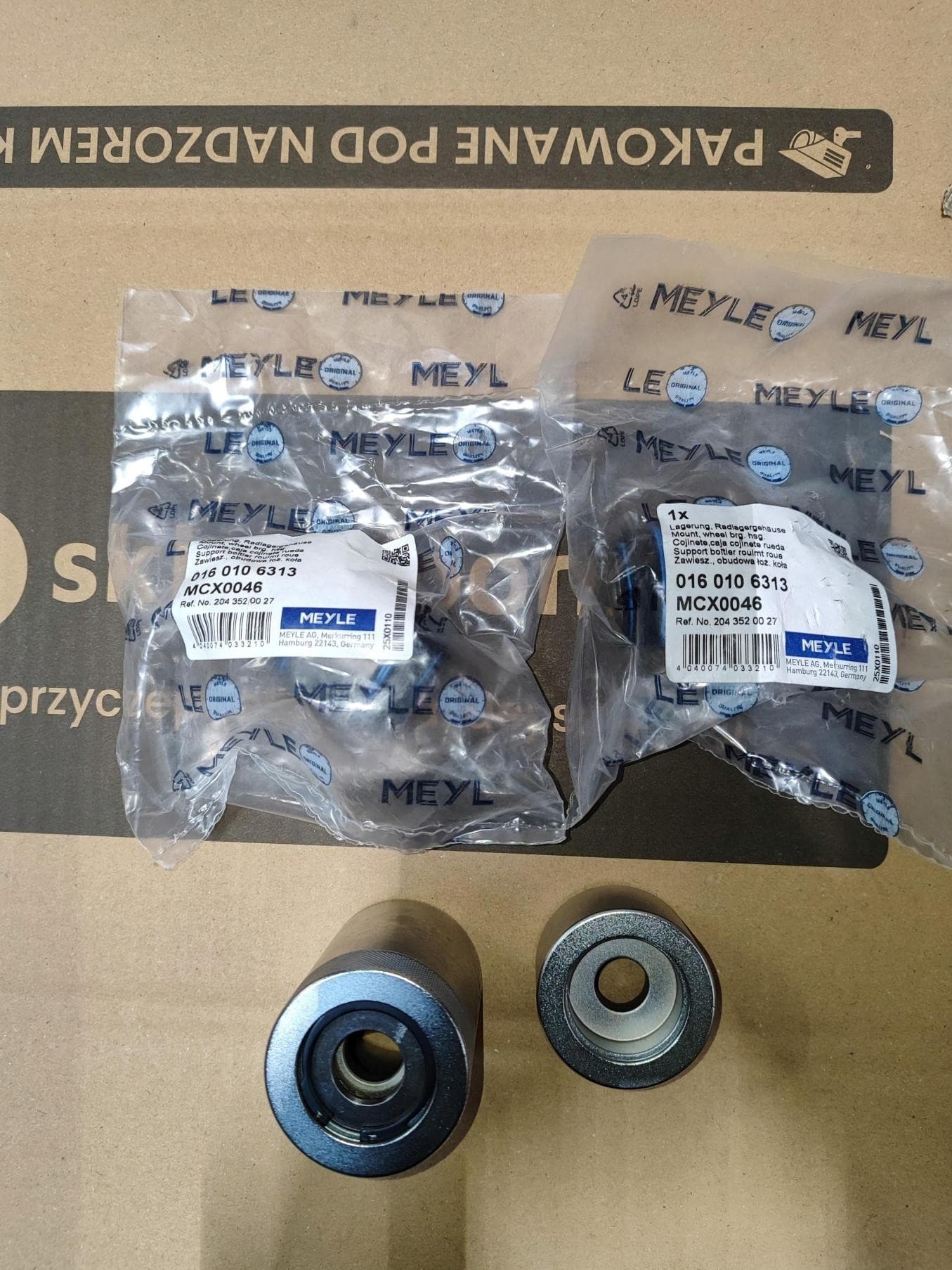 Kit de reparación Meyle 016 754 0001 para muñón de dirección nuevo 3