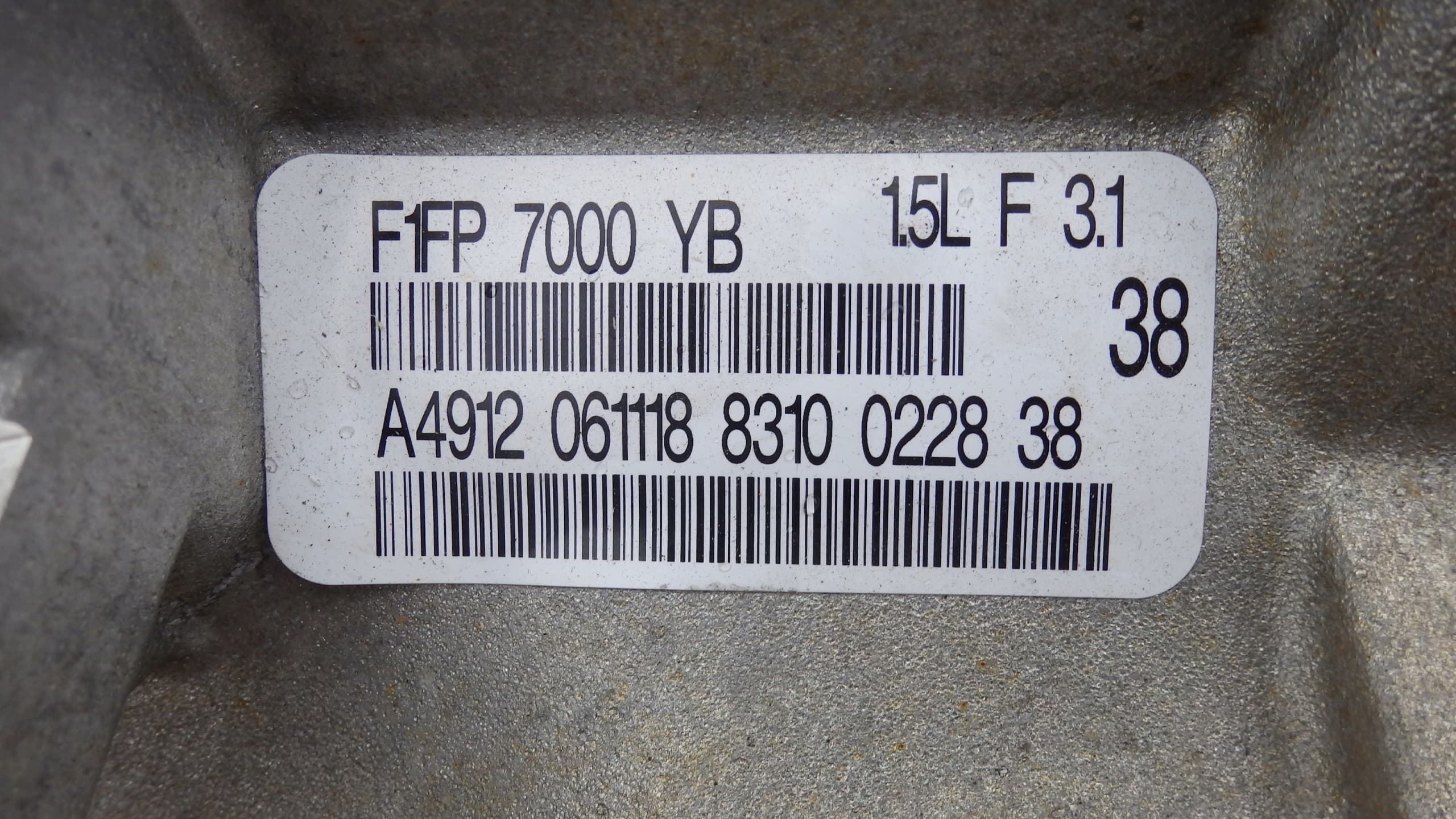 Caja de Cambios Automática Ford Focus MK3 1.5 F1FP-7000-YB nuevo 5