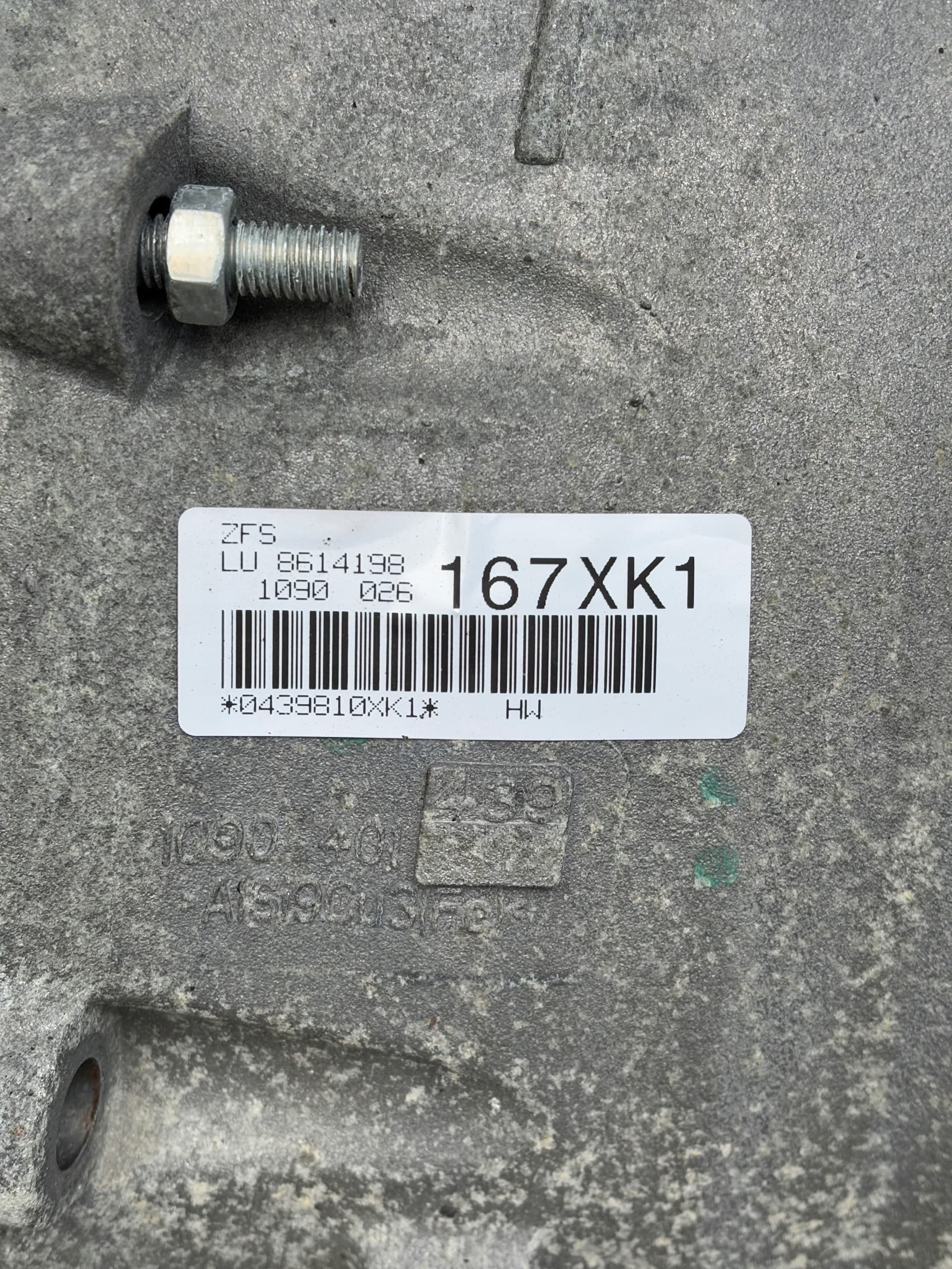 Caja de Cambios Automática BMW X3 F25 20dX 8HP45X 8614198 usado 4