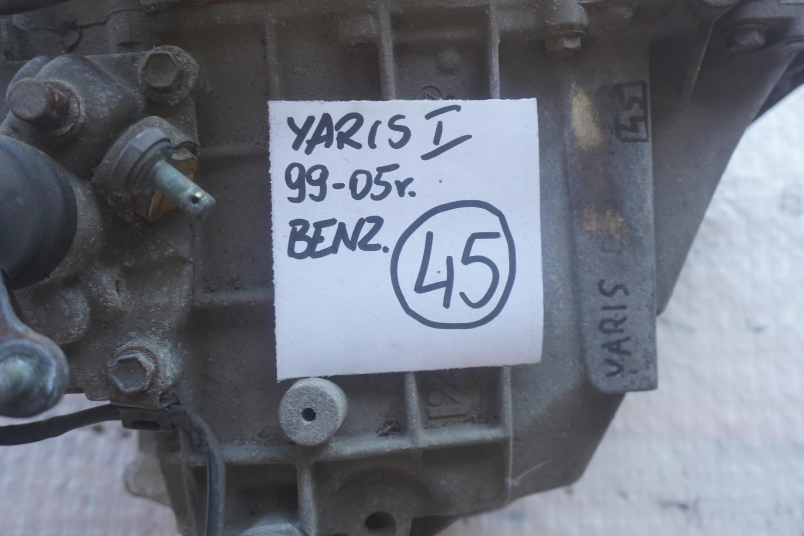 Caja de Cambios Toyota Yaris I 1.0 / 1.3 Gasolina 2002 usado 3