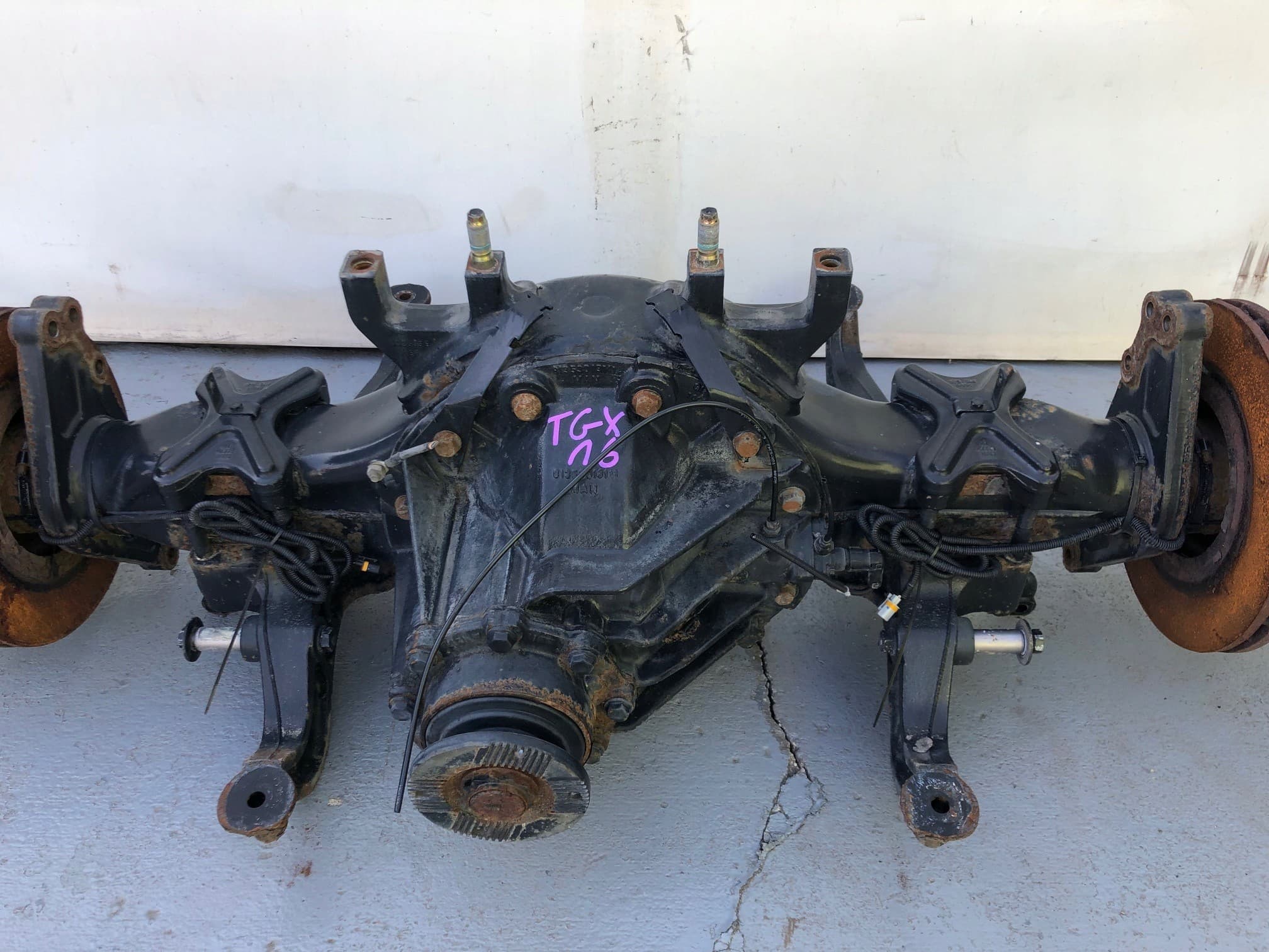 Inserto de puente trasero Man Tga Tgx Tgs Hy-1350 37/13 2,8 usado