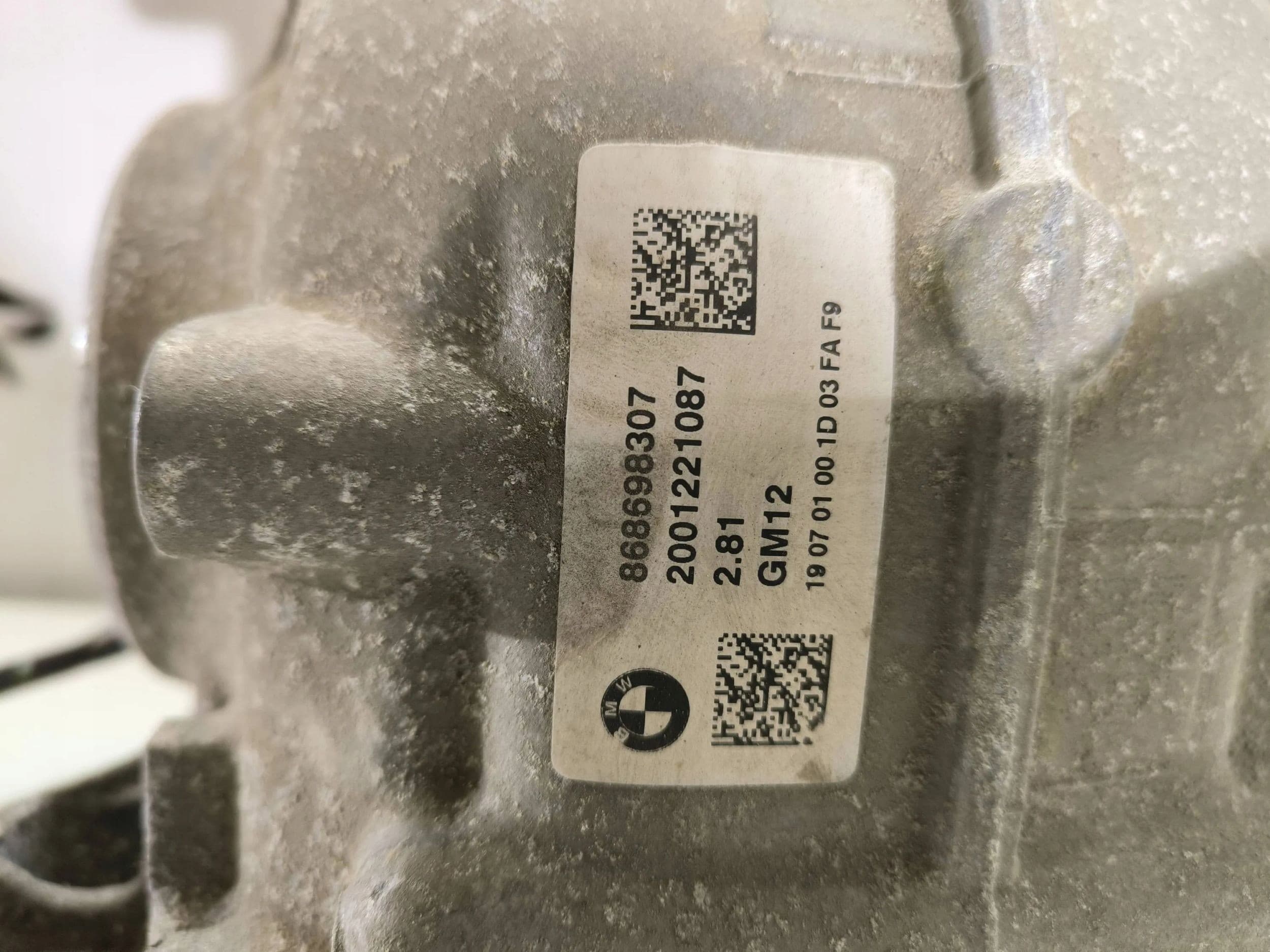 Diferencial trasero BMW M8 F91 F92 G14 G15 2020 868698307 usado 9