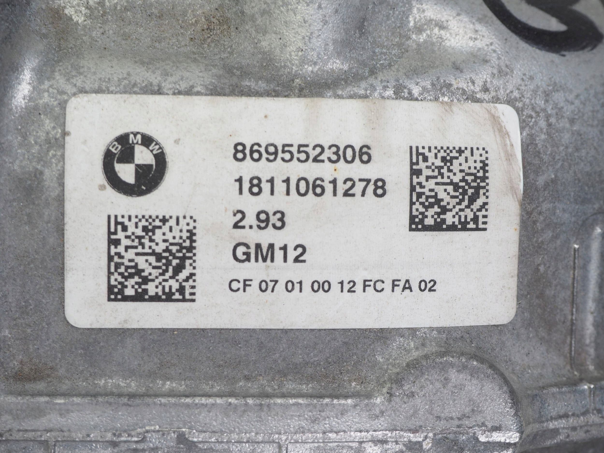 Diferencial Puente Trasero BMW G14 G15 8695523 2.93 usado 5
