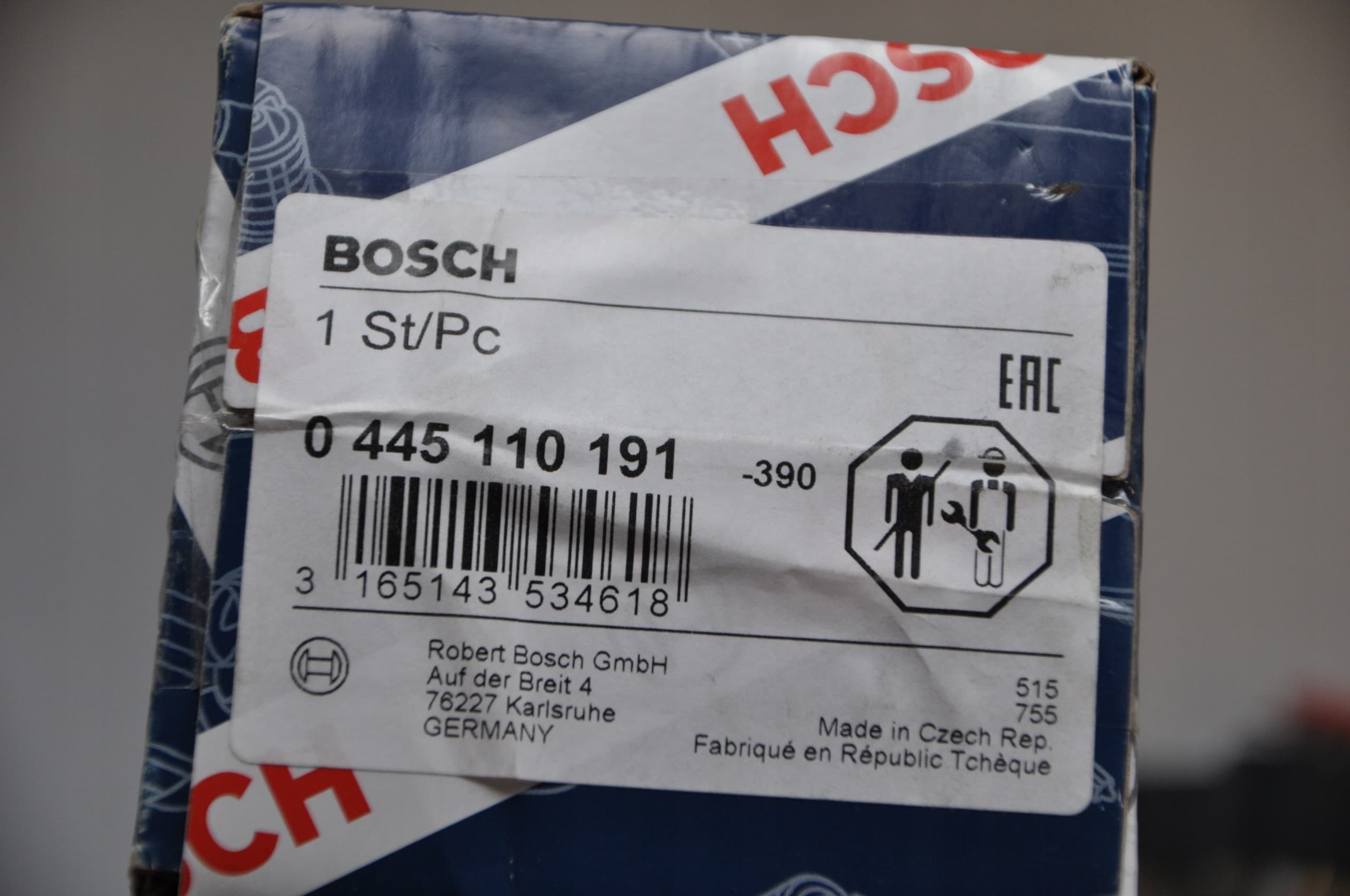 Inyector Bosch 0 445 110 191 nuevo 5