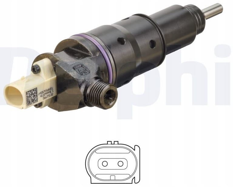 Inyector Delphi HRE392 nuevo