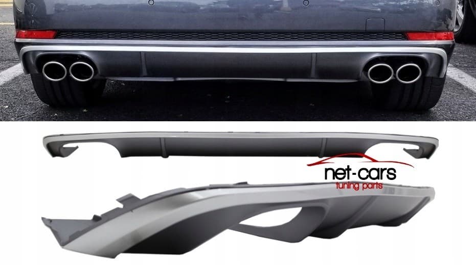 Difusor Spoiler Trasero Audi A4 B9 8W 16- S4 S Line nuevo