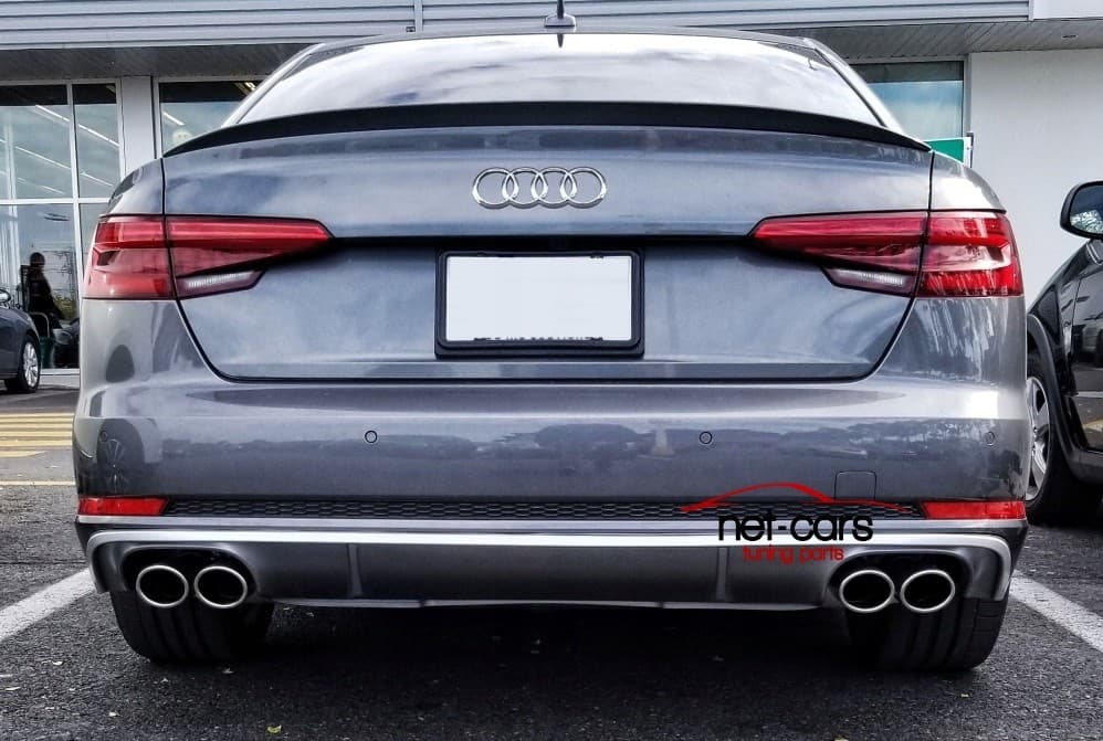 Difusor Spoiler Trasero Audi A4 B9 8W 16- S4 S Line nuevo 9