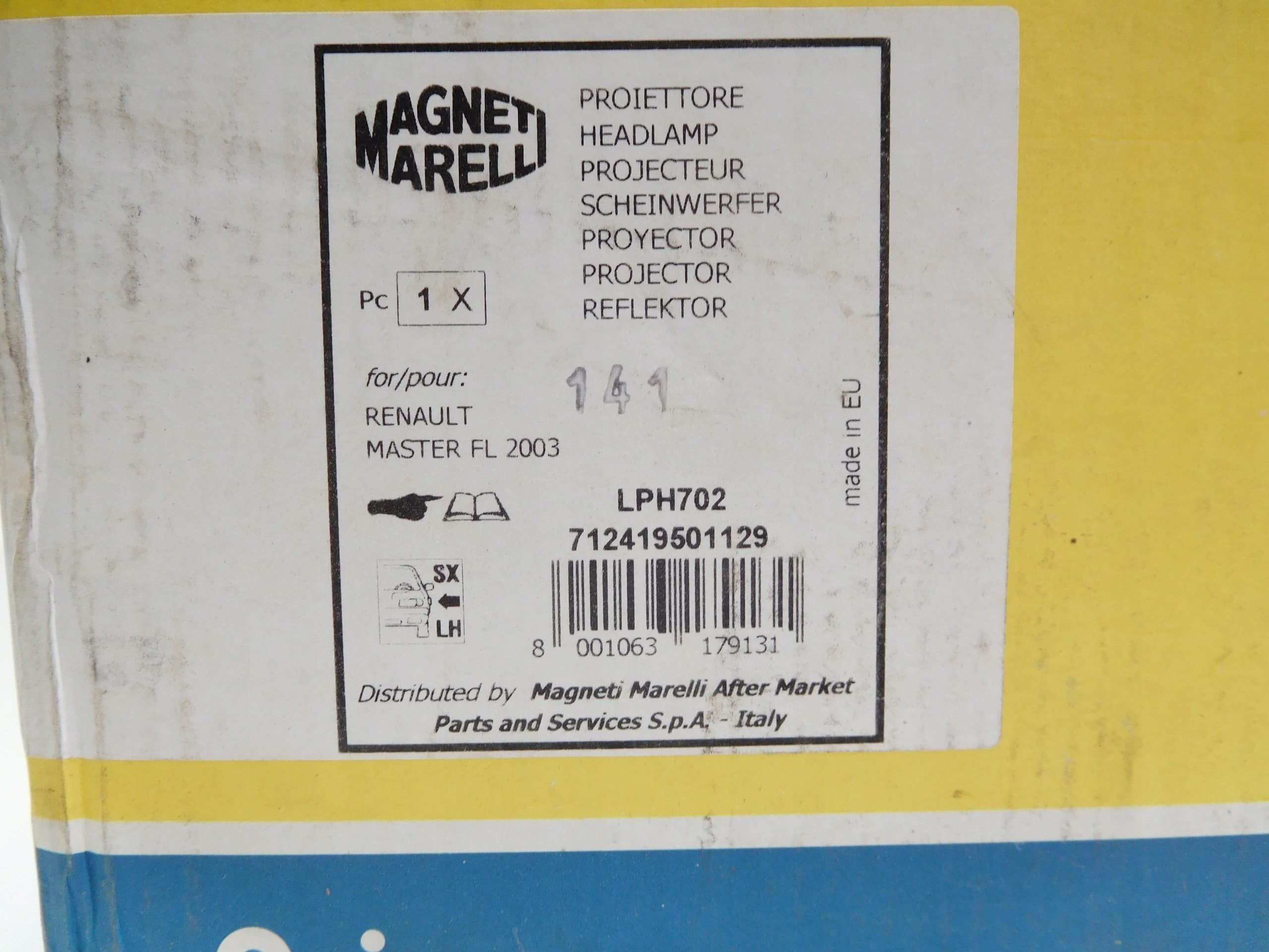 Magneti Marelli 712419501129 Headlight nuevo 10