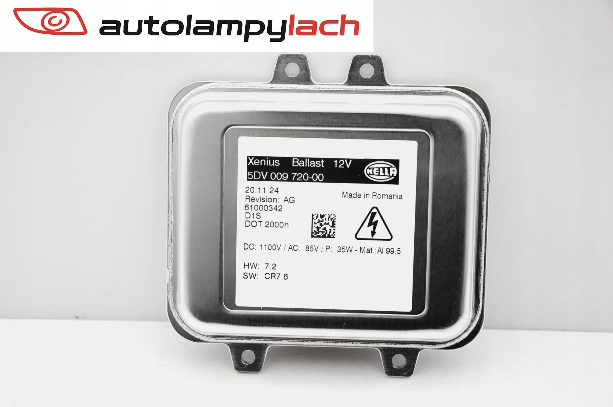 XENON converter Hella original for Opel Astra and Insignia nuevo 6