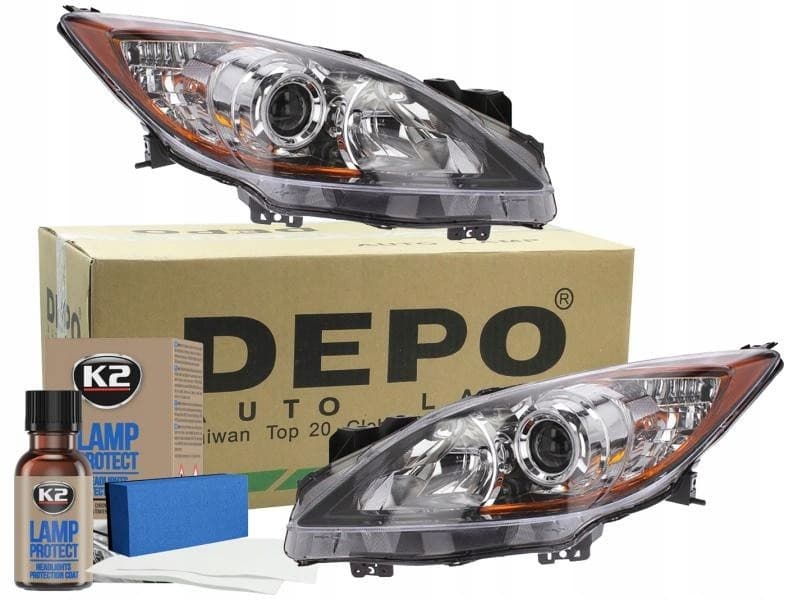Depo Headlight Mazda 3 12.08-09.14 Right Side nuevo