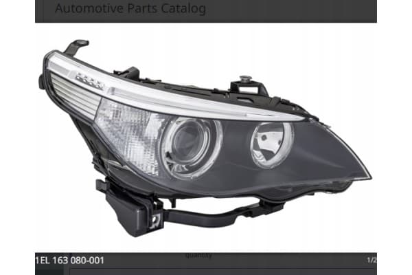 Faro delantero Hella 1EL 163 080-001 derecho nuevo 2