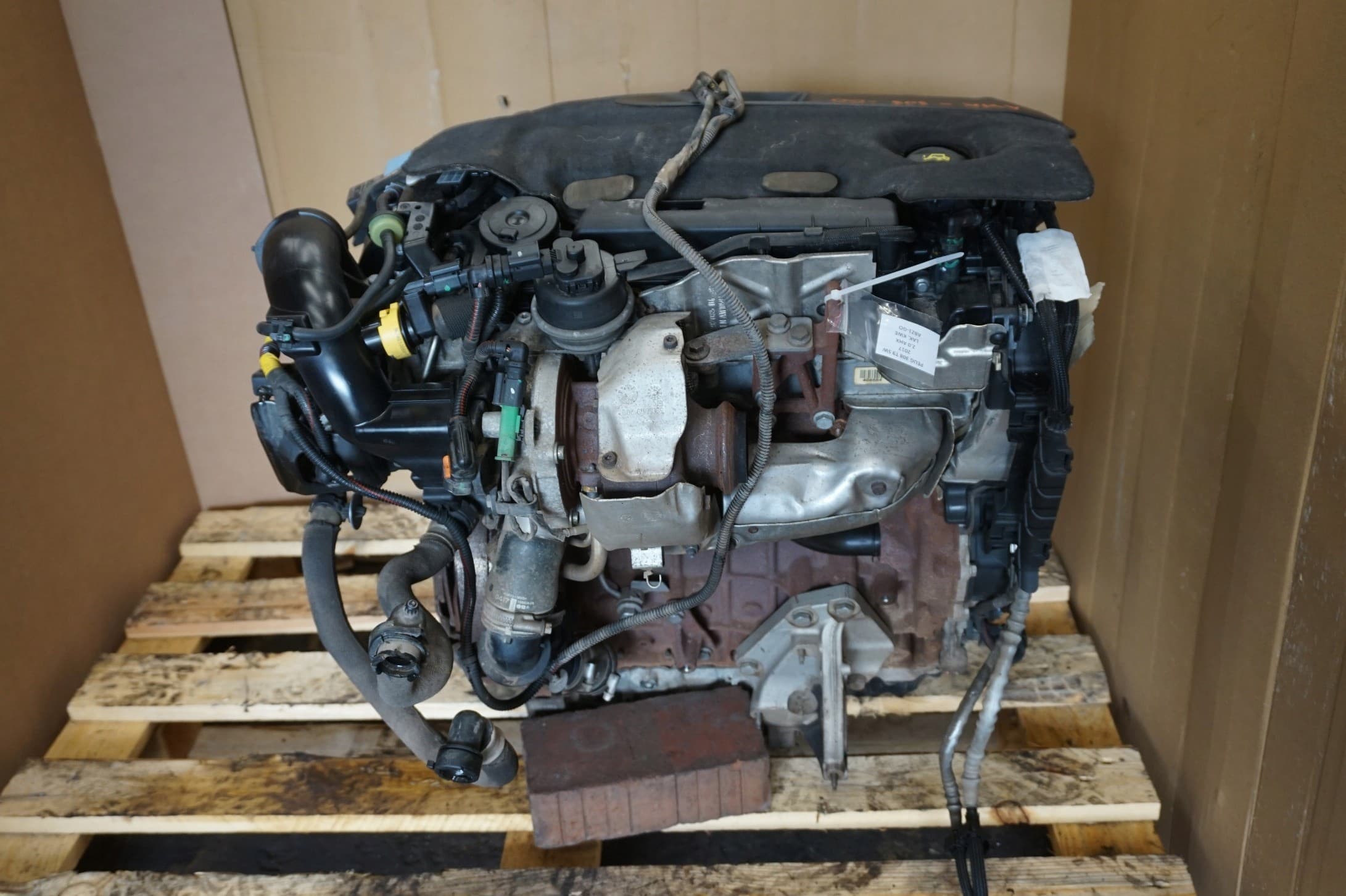 Motor Peugeot 308 T9 GT Ahx AH01 DW10FD 10DY1P usado 2