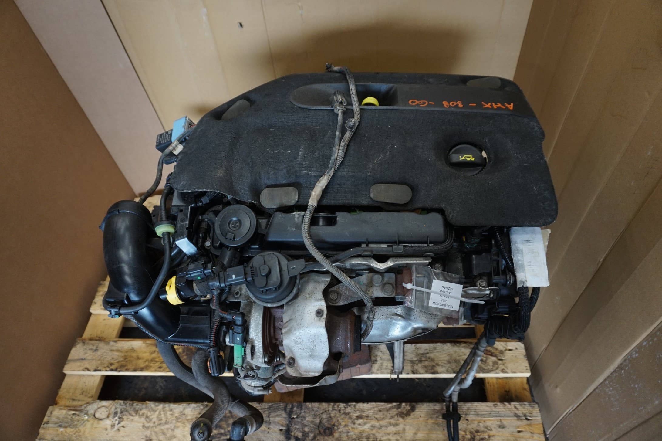 Motor Peugeot 308 T9 GT Ahx AH01 DW10FD 10DY1P usado 5