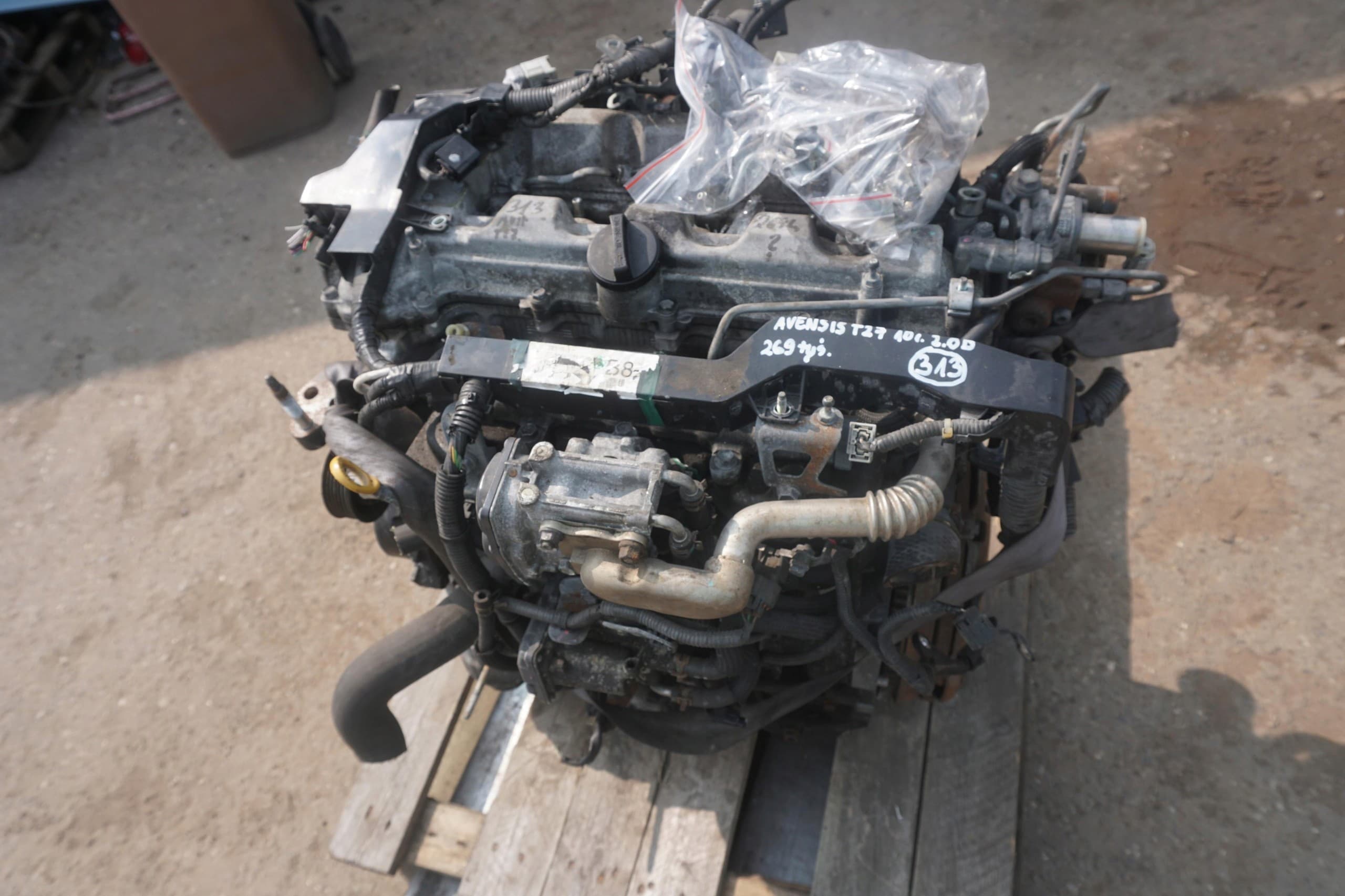 Motor Toyota Avensis T27 2.0D4D Diesel 1AD-Ftv 190000R120 usado