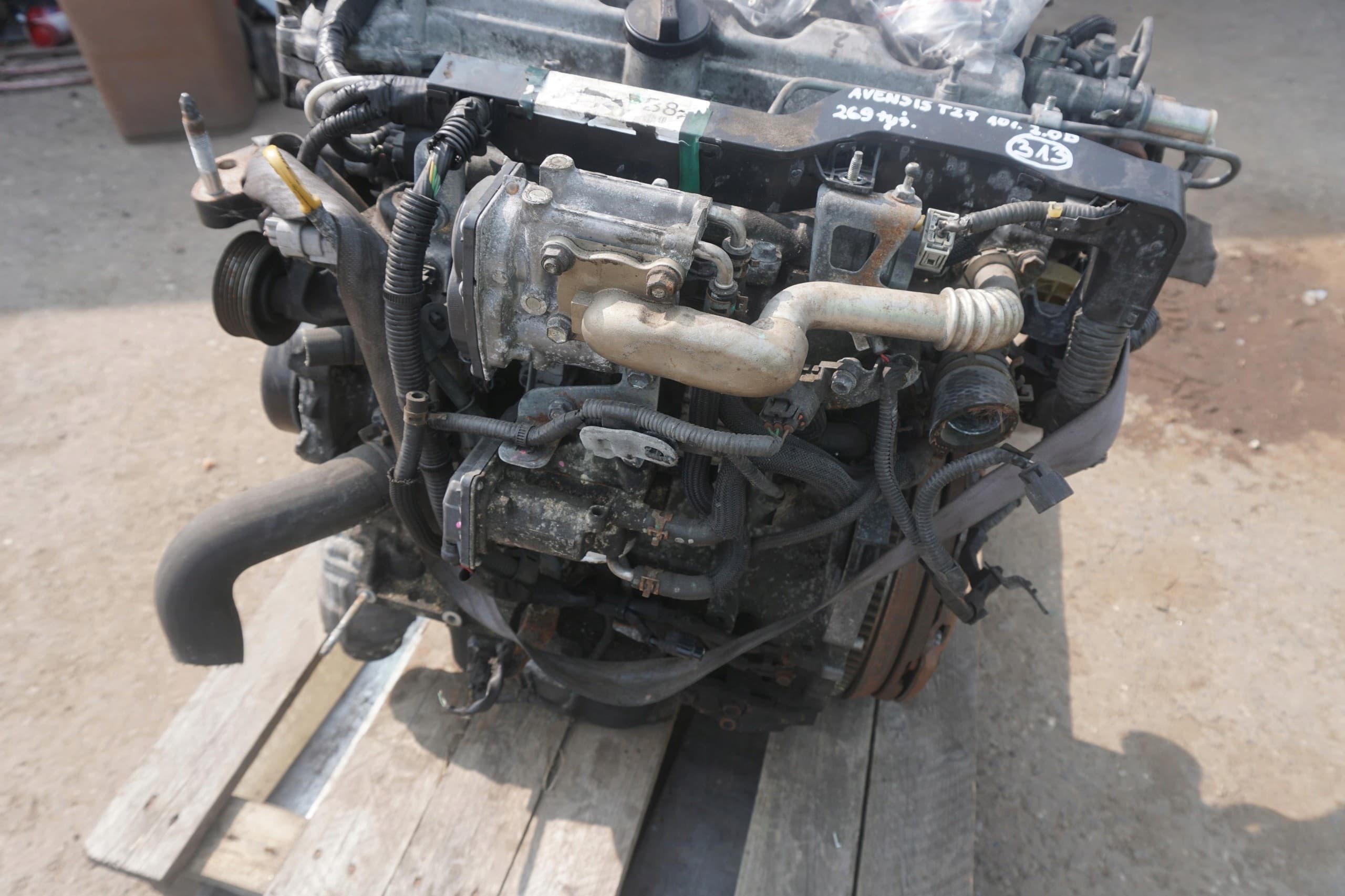 Motor Toyota Avensis T27 2.0D4D Diesel 1AD-Ftv 190000R120 usado 2