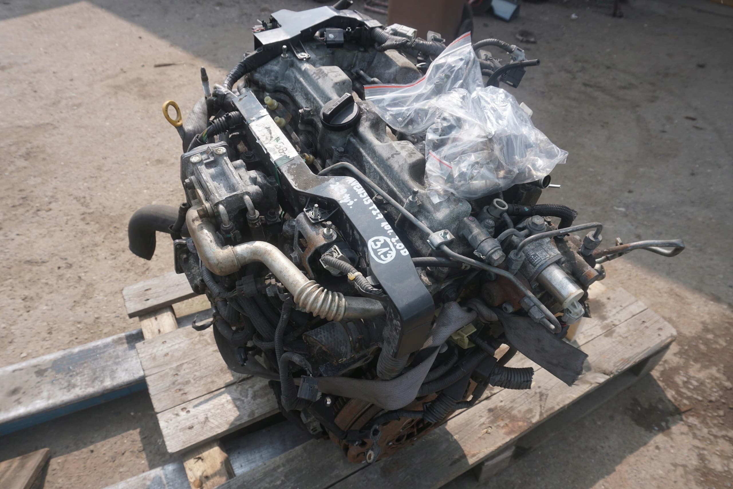 Motor Toyota Avensis T27 2.0D4D Diesel 1AD-Ftv 190000R120 usado 3