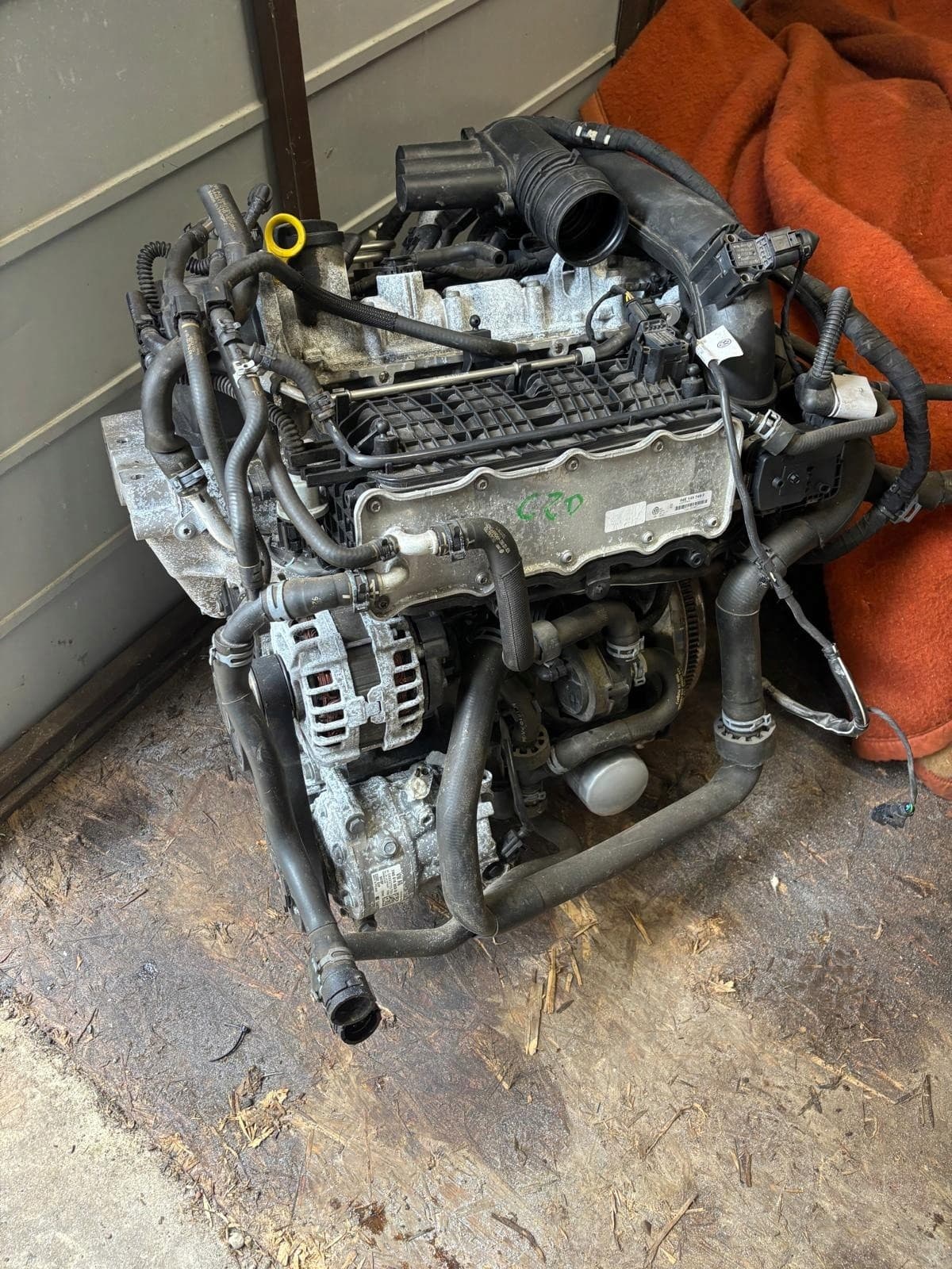 Motor VW Skoda completo Czd 60,000 km 150 CV usado 3