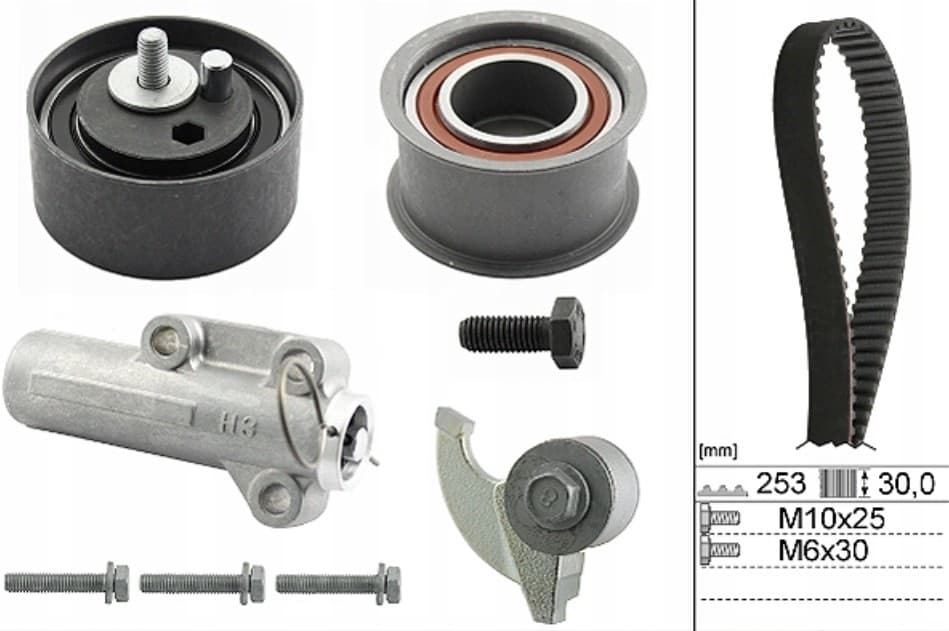 Kit de correa de distribución Schaeffler Ina 530 0179 10 nuevo