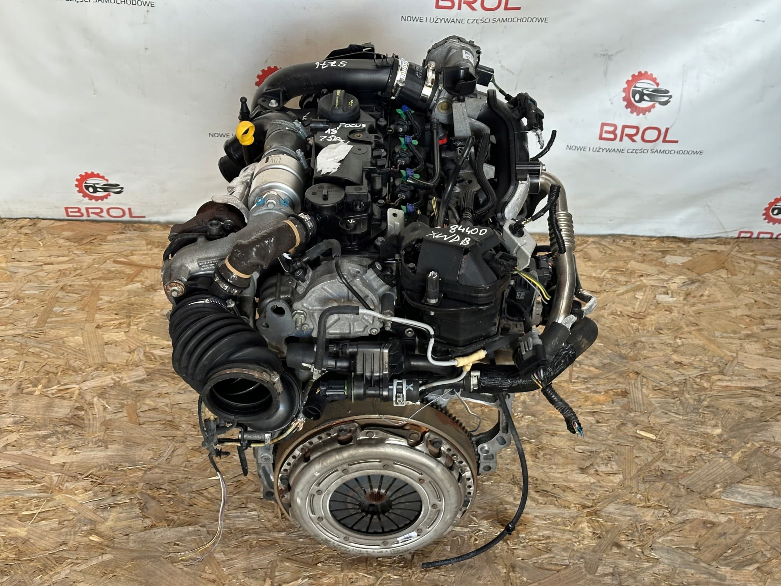 Motor Ford Focus 1.5 Tdci 2015 Código Xwdb usado 2