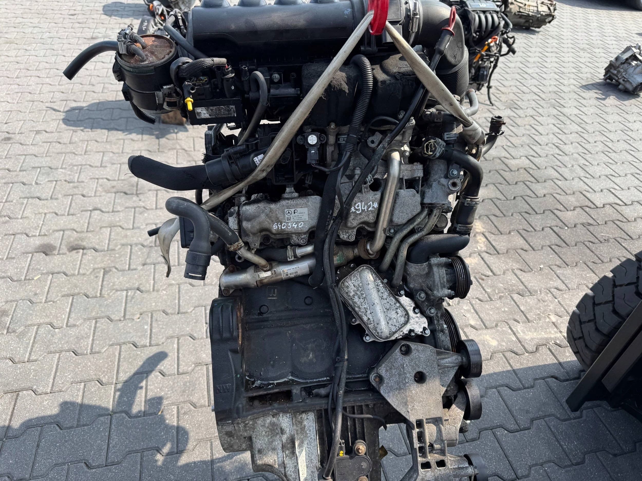 Motor 2.0 CDI 640540 Mercedes A W169 2008 usado