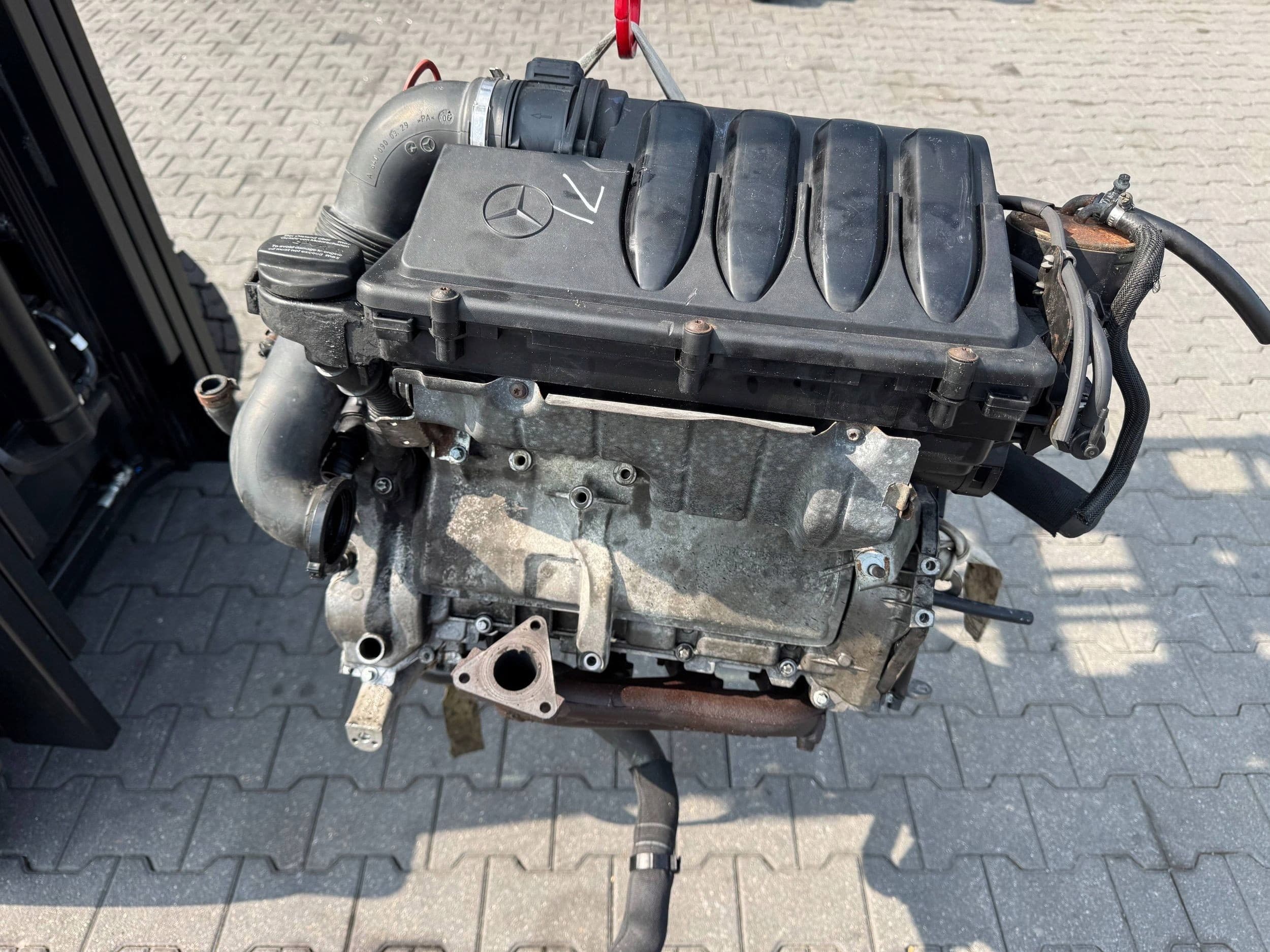 Motor 2.0 CDI 640540 Mercedes A W169 2008 usado 3