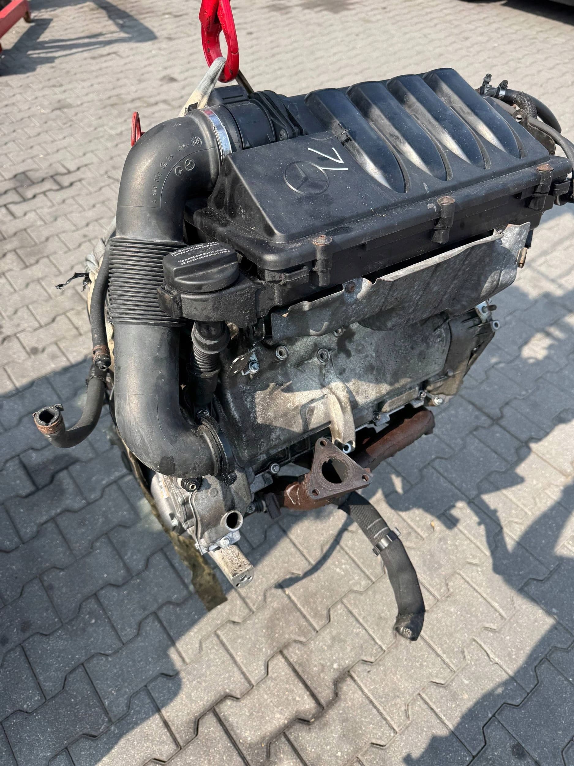 Motor 2.0 CDI 640540 Mercedes A W169 2008 usado 4