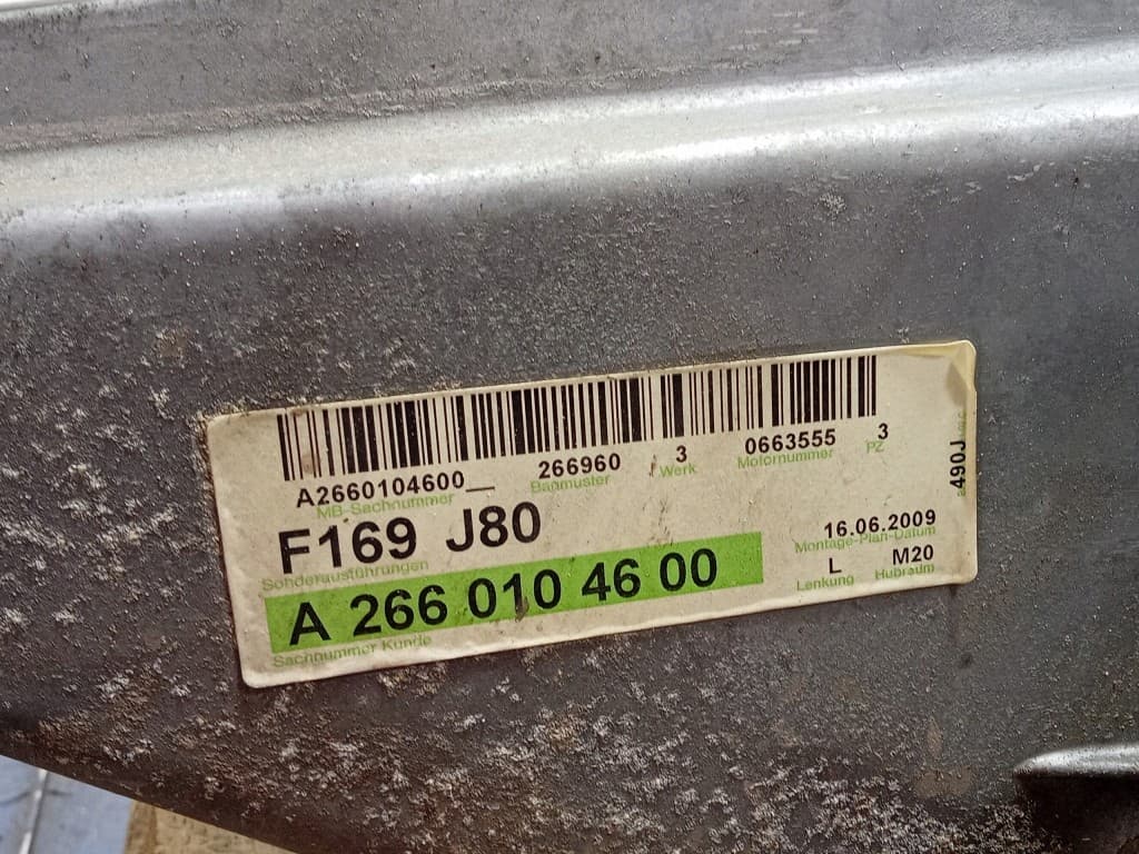 Motor Gasolina Mercedes B Class W245 2.0 8V 136CV 266.960 usado 6