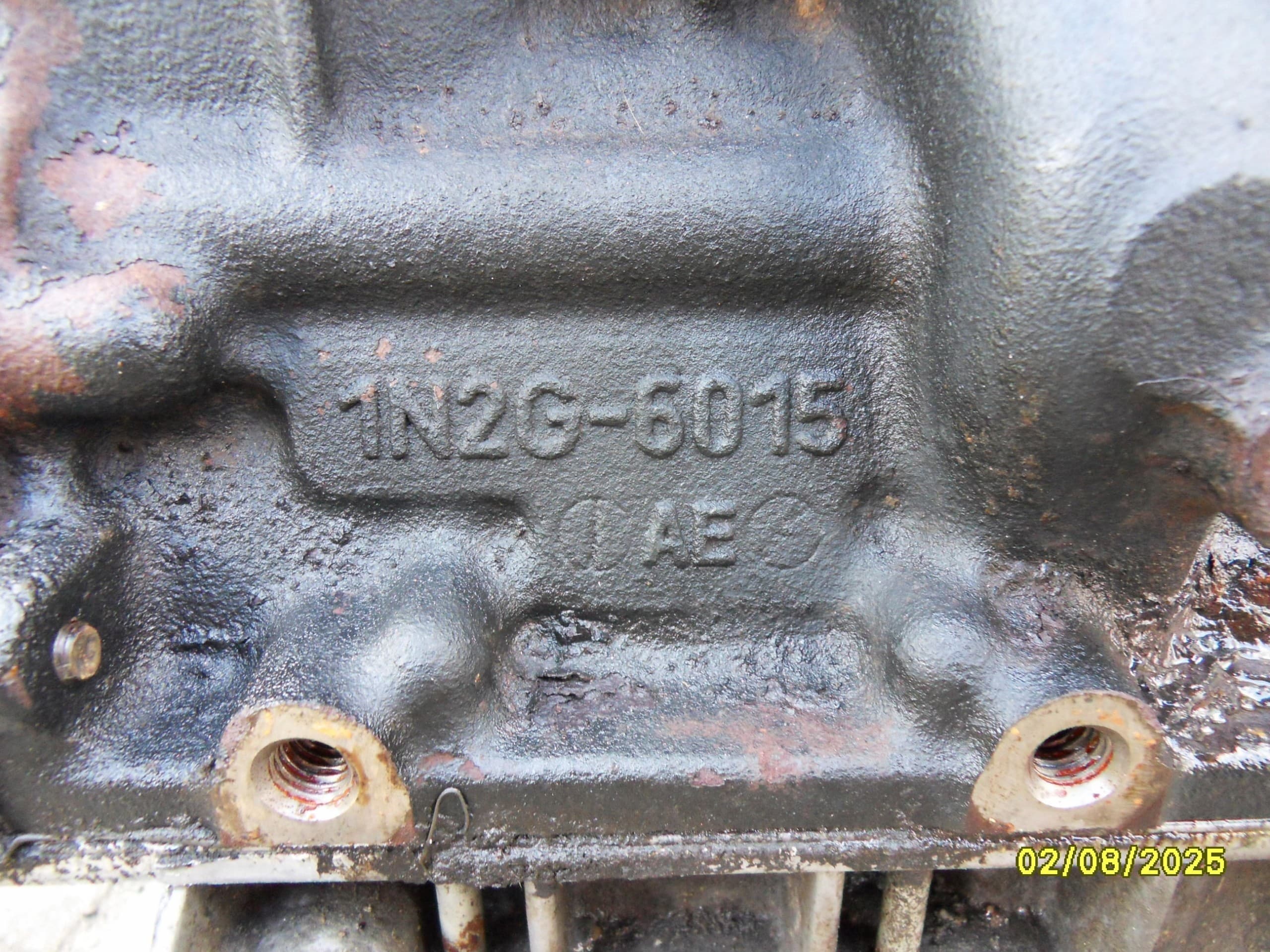 Motor usado Ford Fiesta MK6 1.3 8V 5