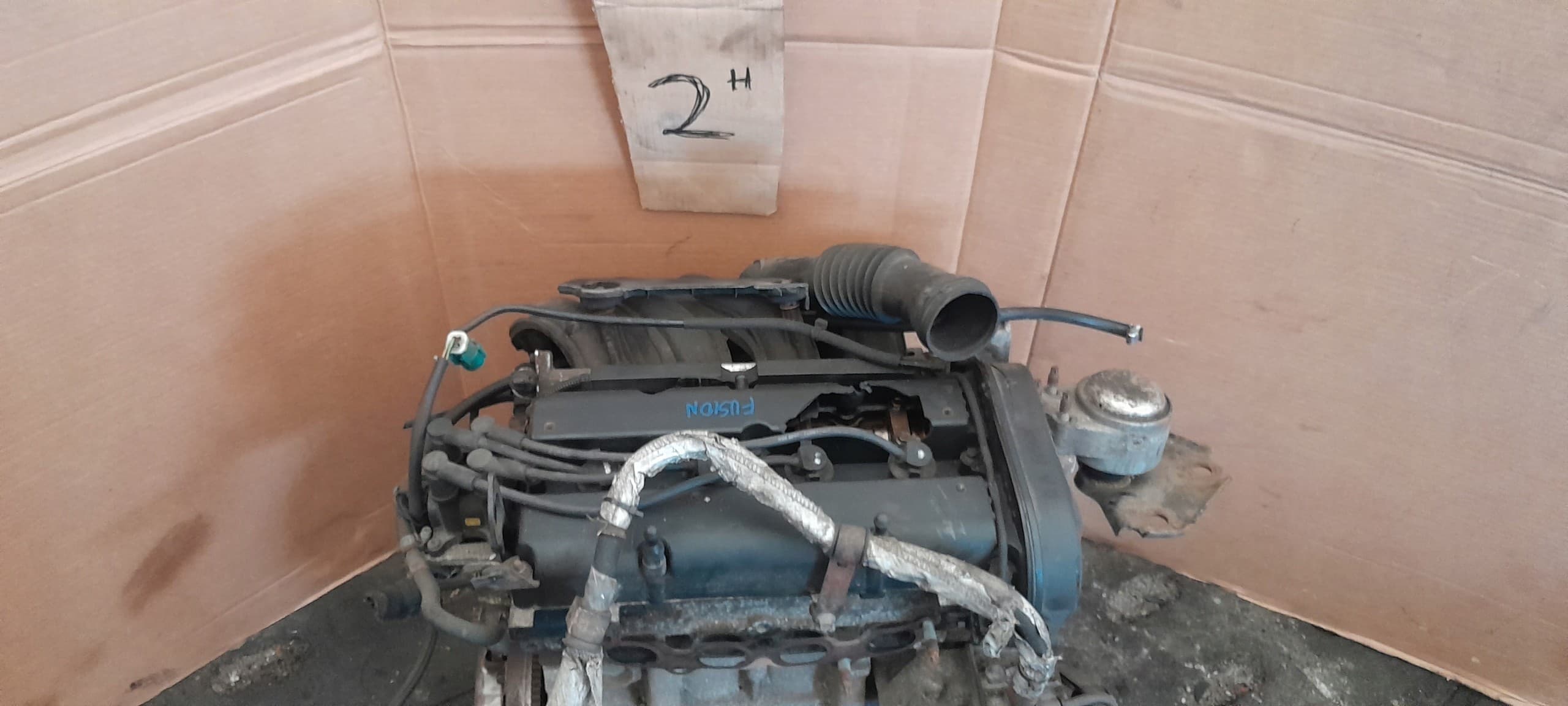 Motor Ford Fiesta MK6 Fusion MK1 1.4 16V Fxjb usado 2