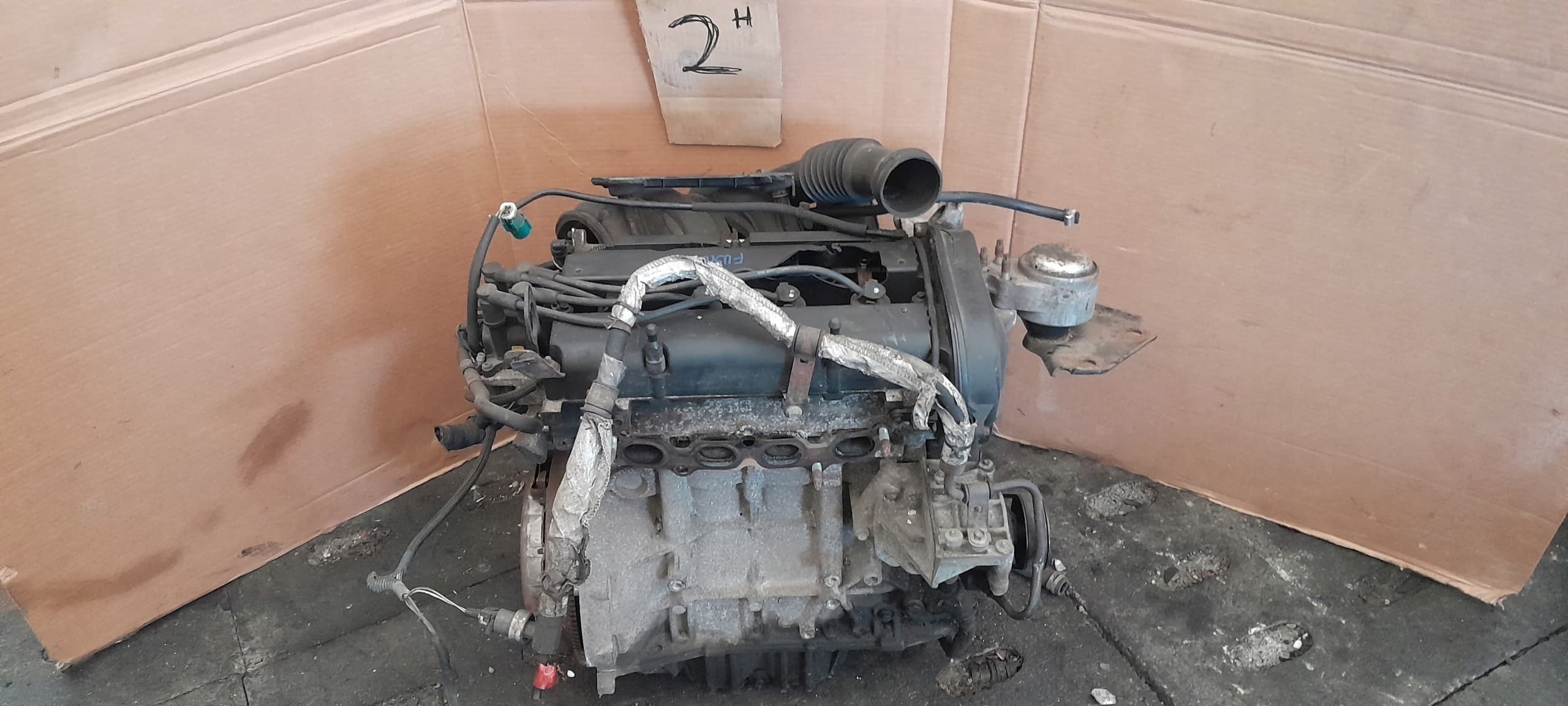 Motor Ford Fiesta MK6 Fusion MK1 1.4 16V Fxjb usado 3