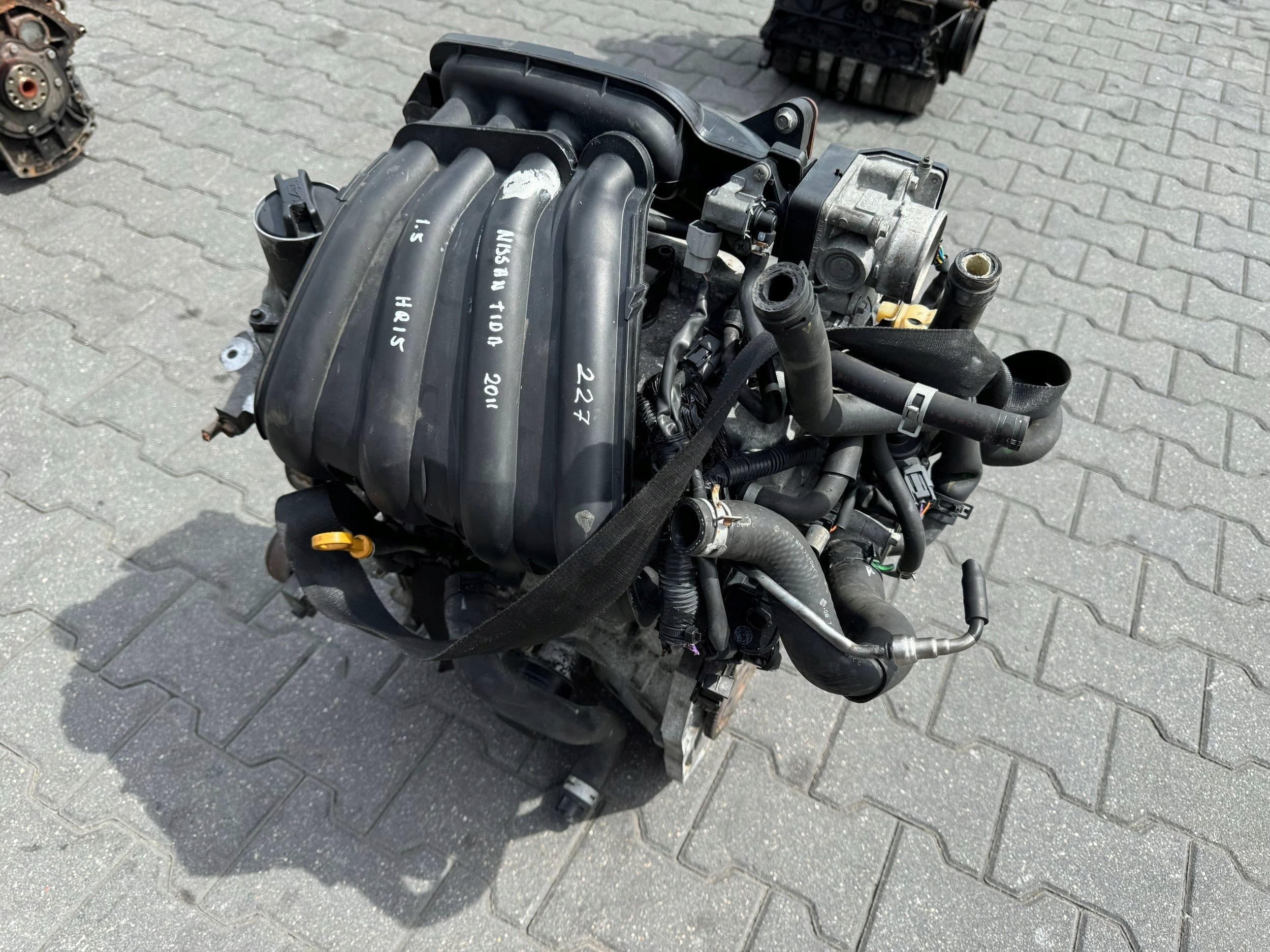 Motor Completo 1.5 HR15 Nissan Tiida 2011 usado 3