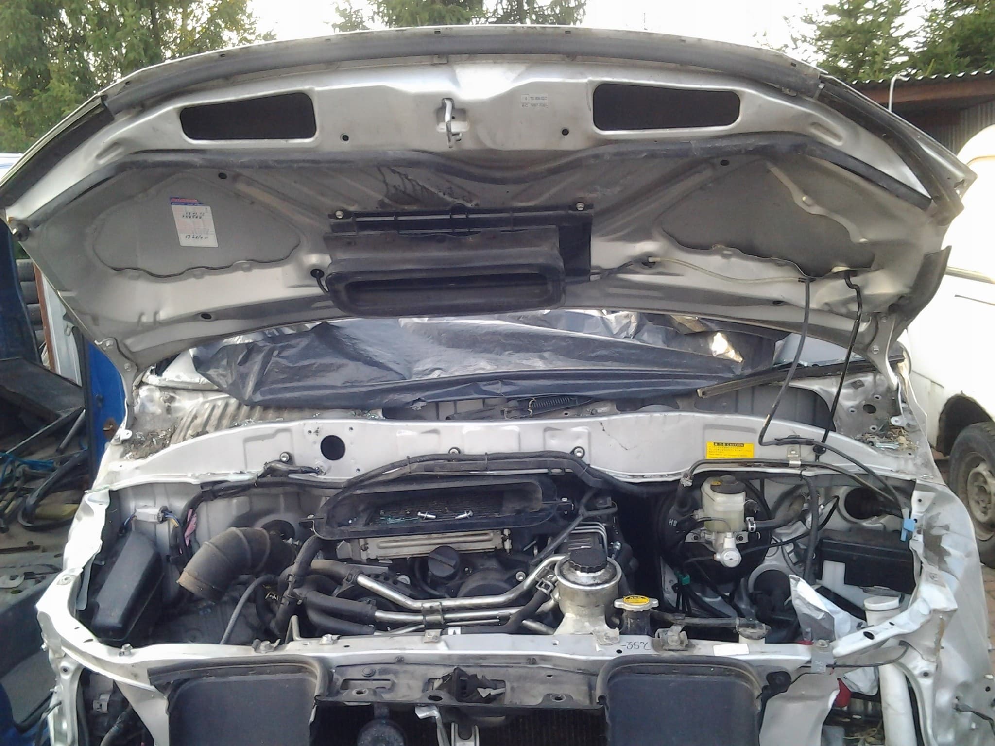 Bloque de motor Toyota Hiace 2.5 D4D, 2001 a 2011 usado