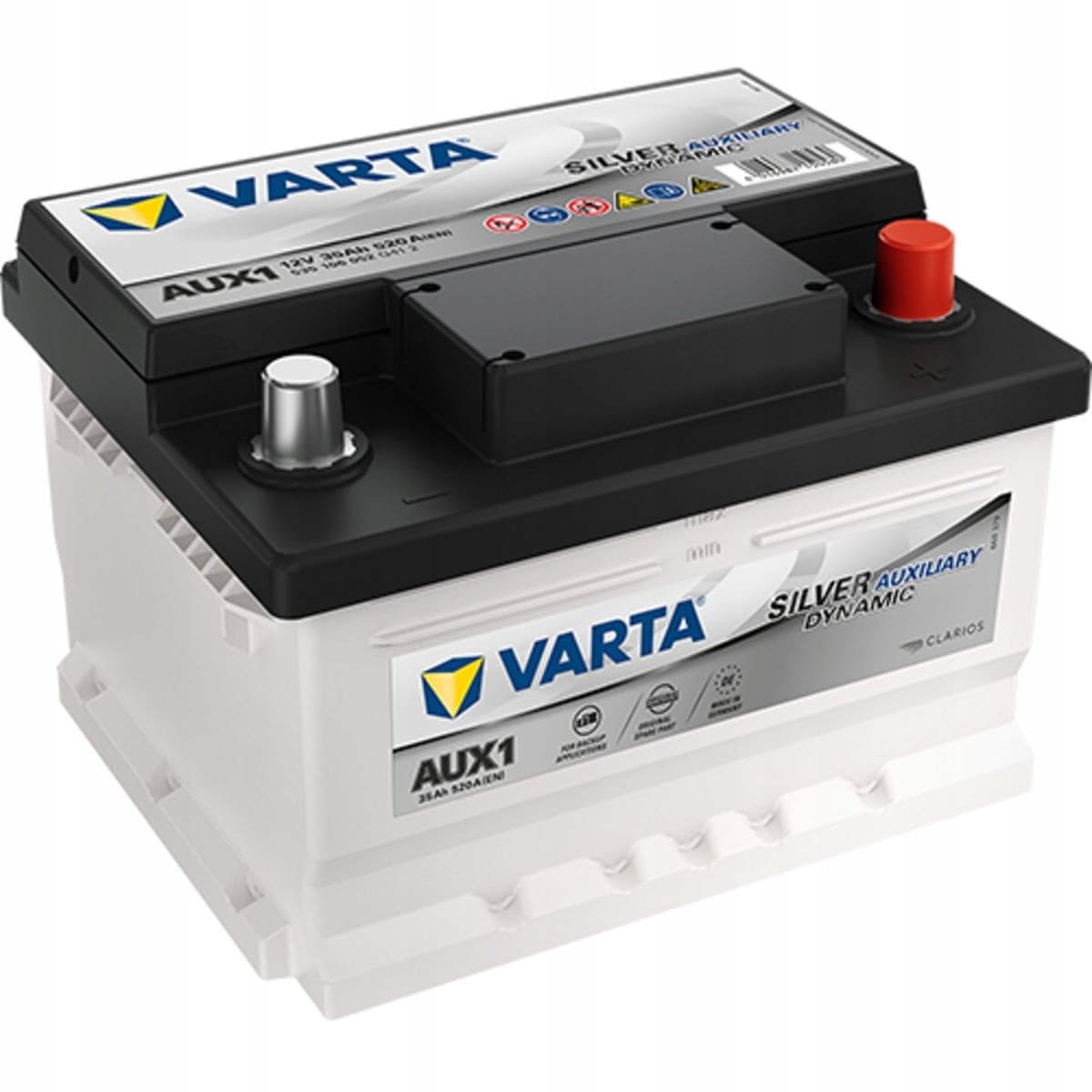Batería recargable Varta Auxiliary 35Ah 520A AUX1 P nuevo