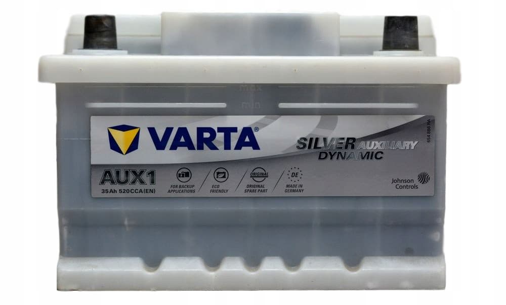 Batería recargable Varta Auxiliary 35Ah 520A AUX1 P nuevo 3