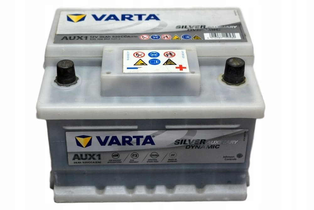 Batería recargable Varta Auxiliary 35Ah 520A AUX1 P nuevo 4