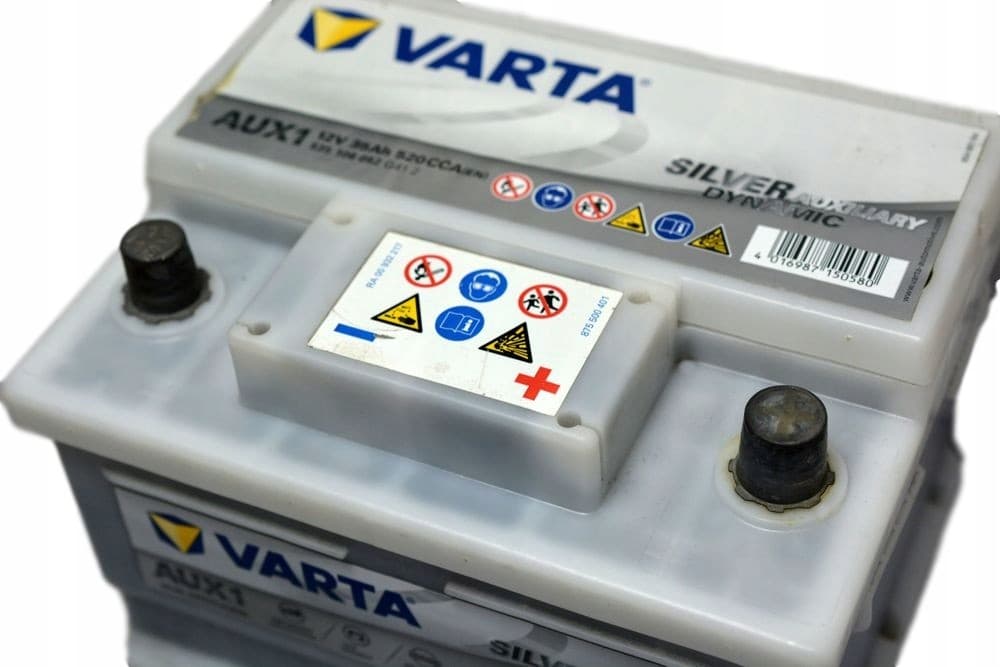 Batería recargable Varta Auxiliary 35Ah 520A AUX1 P nuevo 6