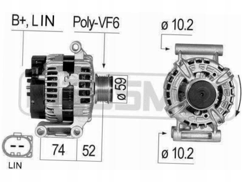 Alternador Era 210835A nuevo 2