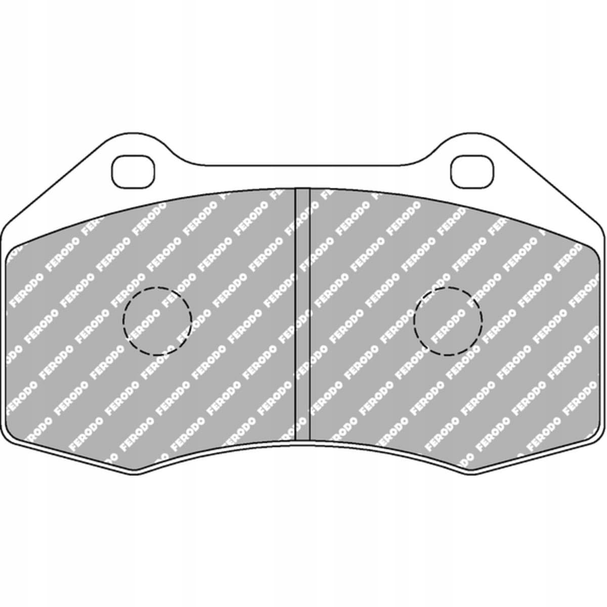 Pastillas Ferodo DS2500 FCP1667H para Clio 3 RS, Megane RS nuevo 2