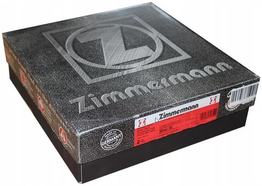 Zimmermann 460.4530.75 Disco de freno delantero nuevo