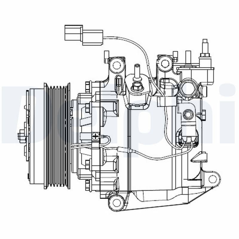 Compresor de aire acondicionado Delphi CS20503 nuevo