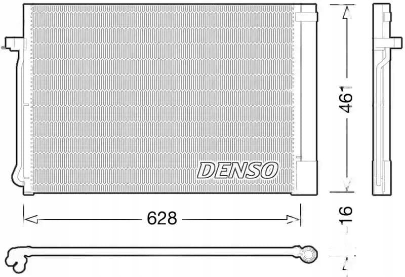Condensador de aire acondicionado Denso DCN05013 nuevo