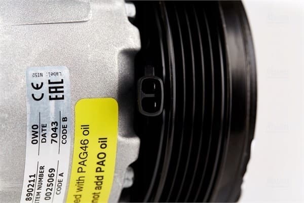 Compresor de aire acondicionado Nissens 890211 nuevo 6
