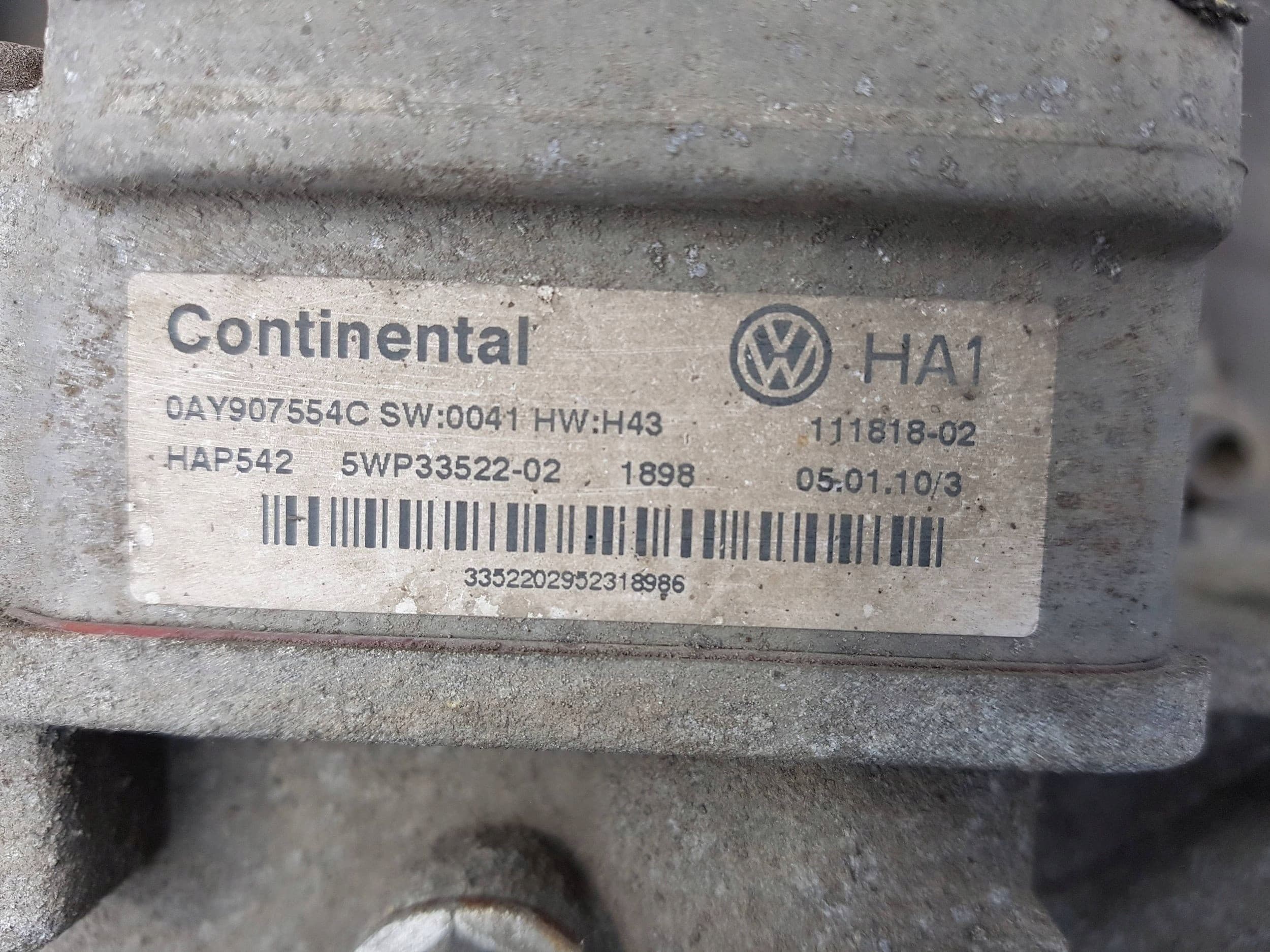 Puente Diferencial Trasero VW Tiguan I 5N 2.0 TDI 06-10 usado 3