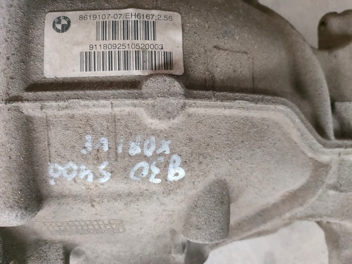 BMW G30 xDrive Puente Diferencial Trasero 2.56 usado 5