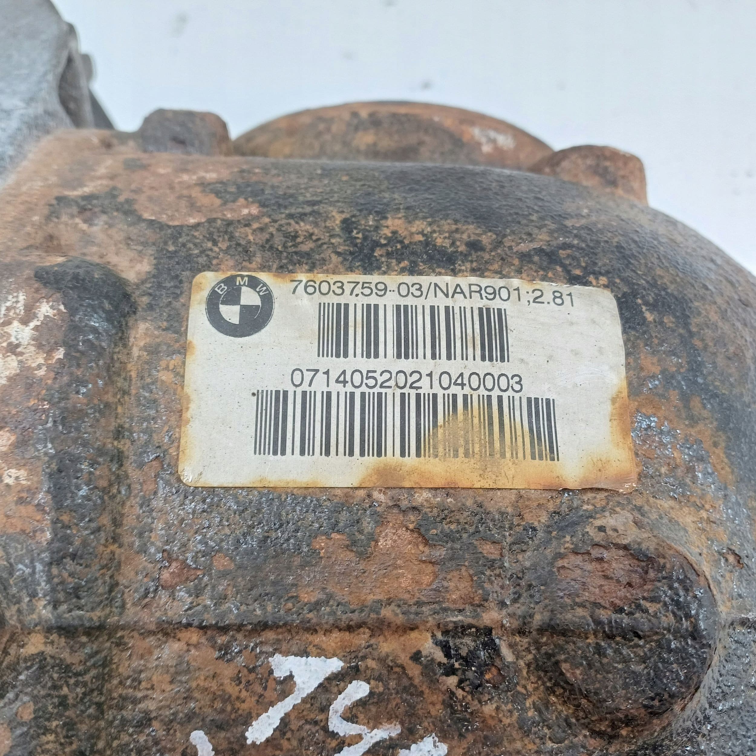 Diferencial Trasero BMW 3 GT F34 2015 7603759 usado 8