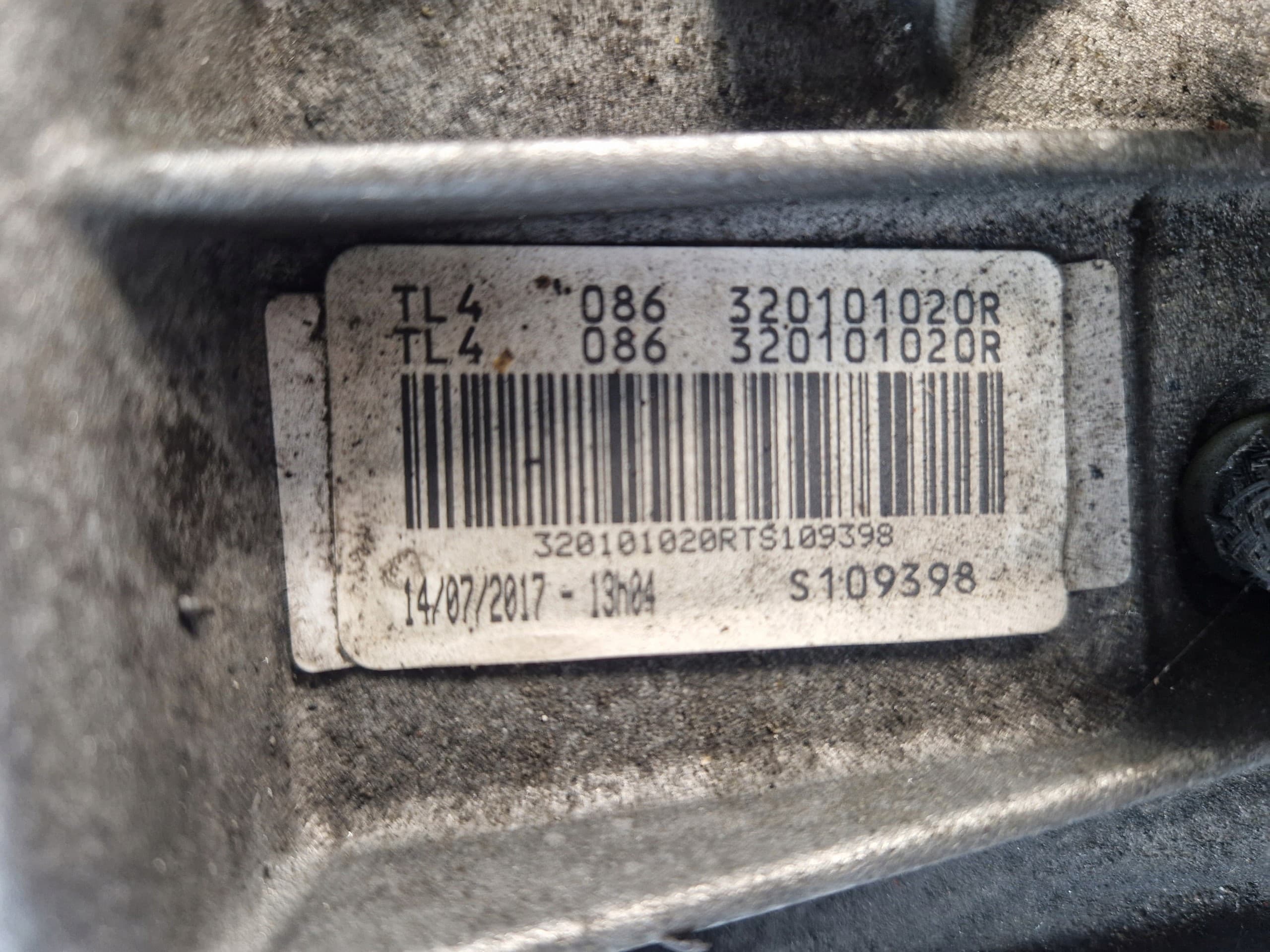 Caja de cambios manual TL4086 para Renault Megane IV 1.5 DCI nuevo 8