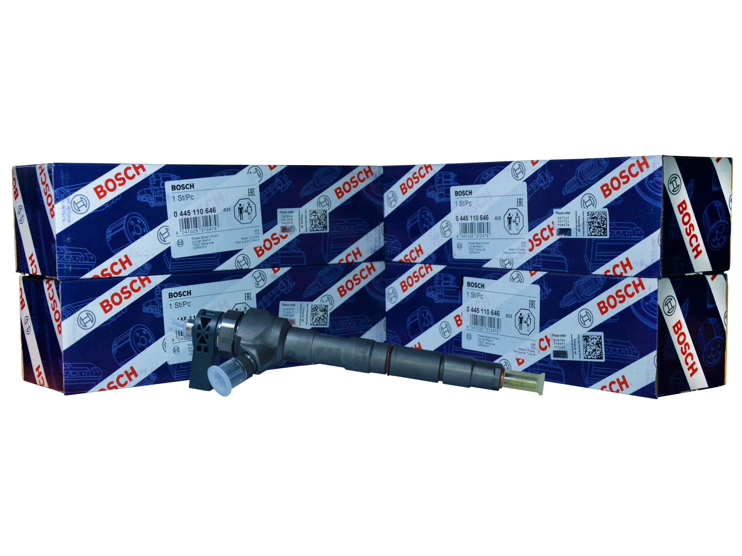 Inyector Bosch 0 445 110 646 para motor diésel Common Rail nuevo 7