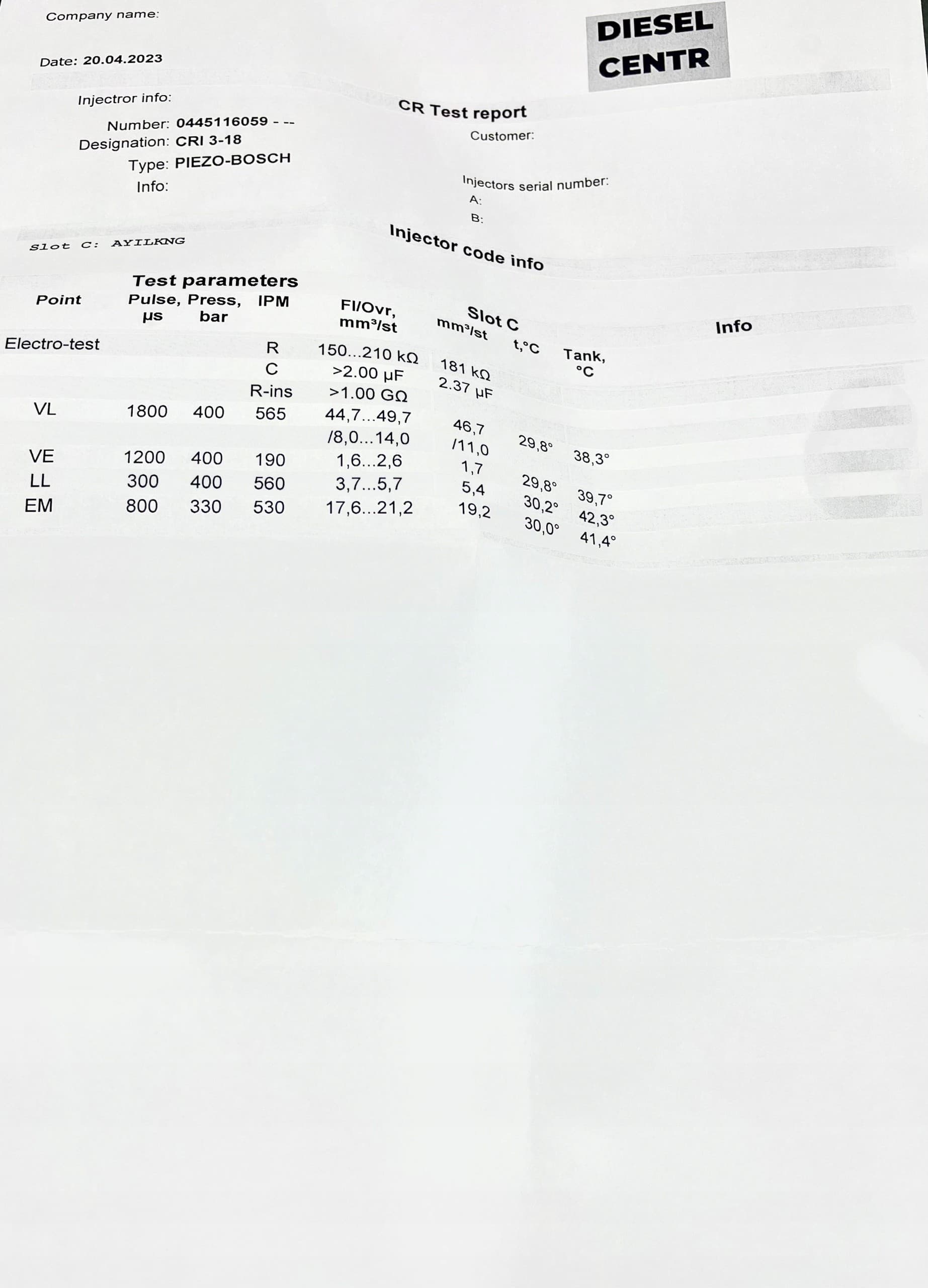 Inyector Iveco OE 5801540211 nuevo 11